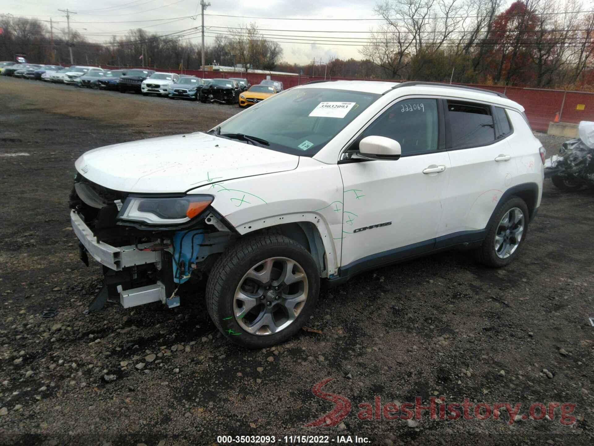 3C4NJCCB3JT358635 2018 JEEP COMPASS