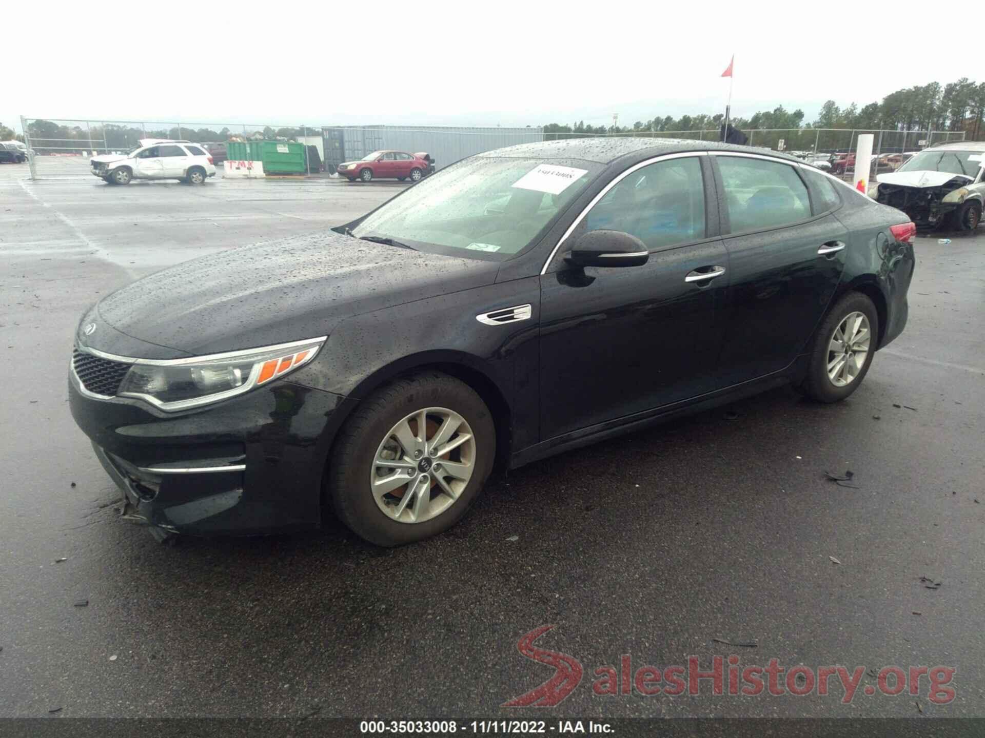 5XXGT4L33JG179735 2018 KIA OPTIMA