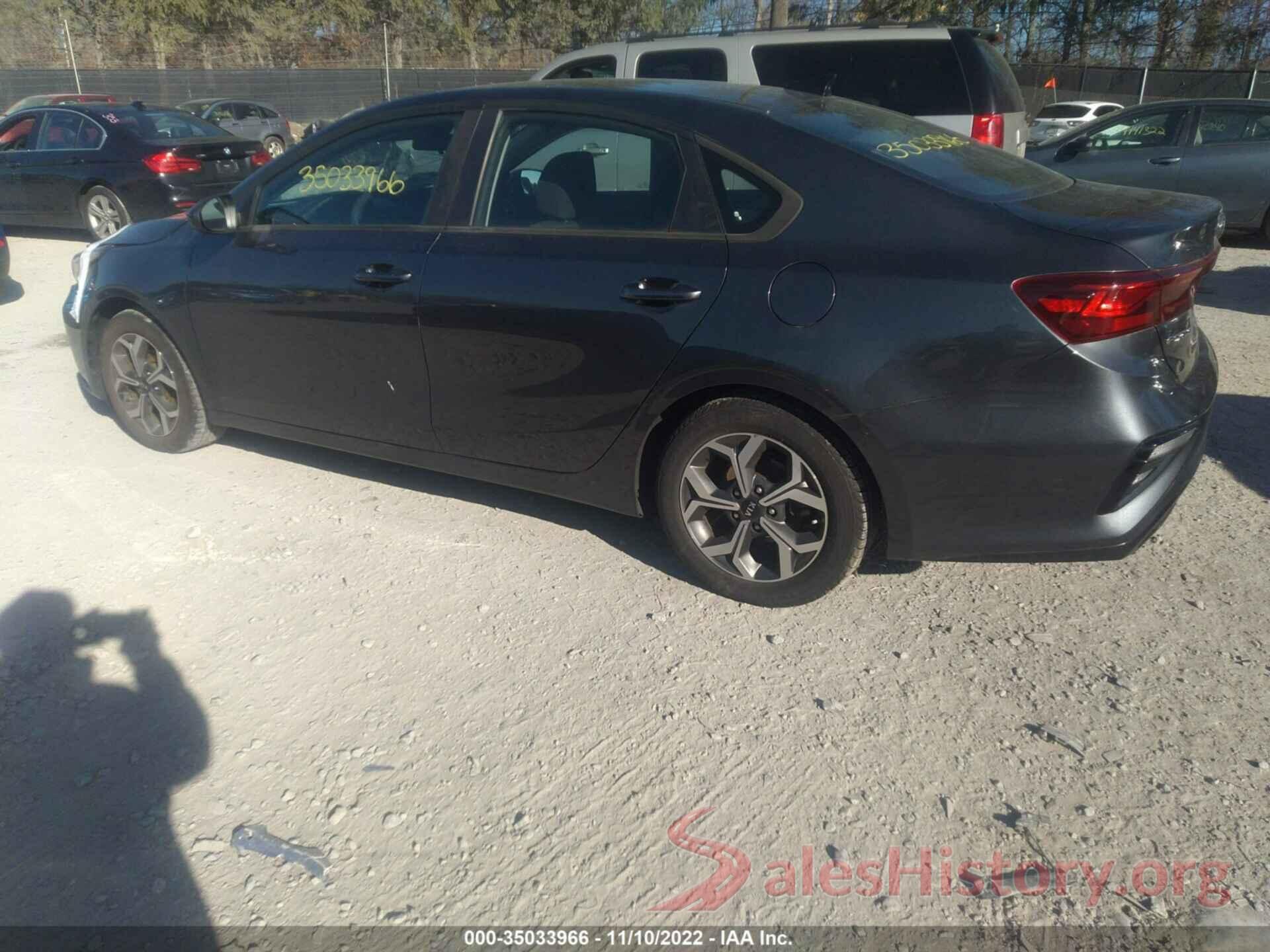 3KPF24AD8KE125268 2019 KIA FORTE