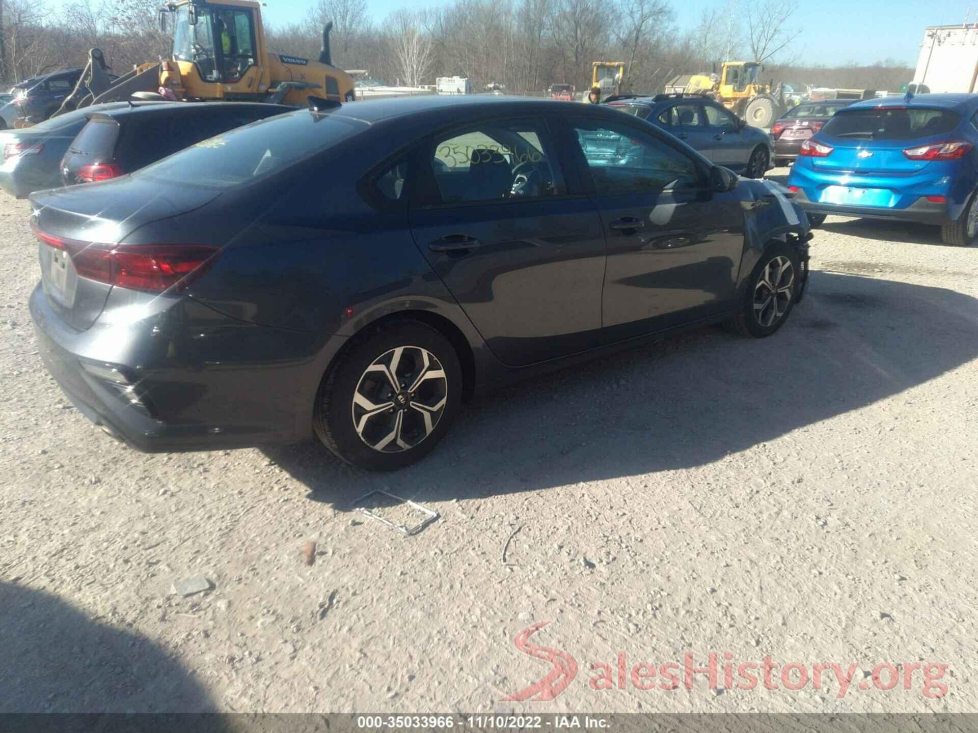 3KPF24AD8KE125268 2019 KIA FORTE