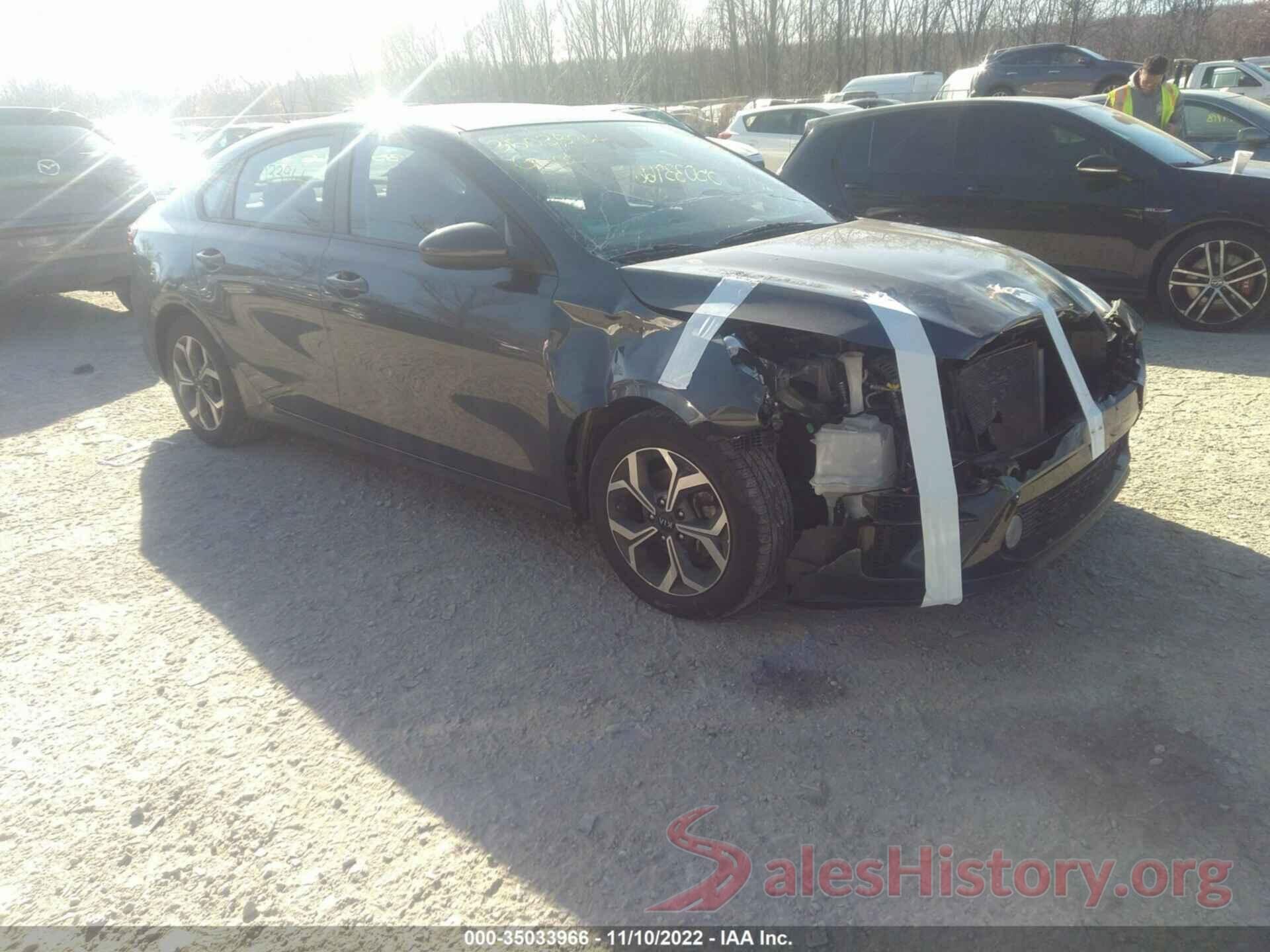 3KPF24AD8KE125268 2019 KIA FORTE