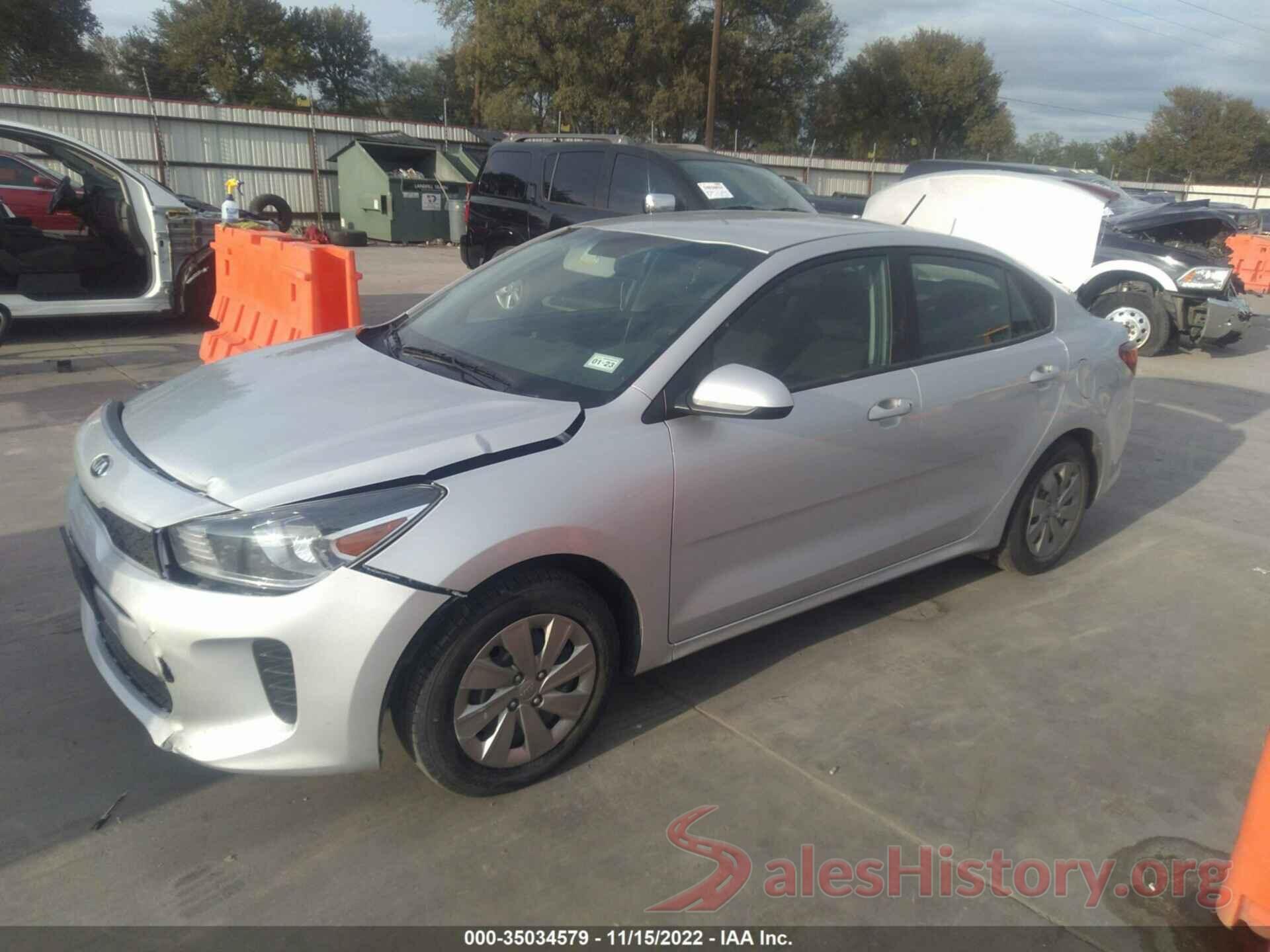 3KPA24AD8LE359504 2020 KIA RIO