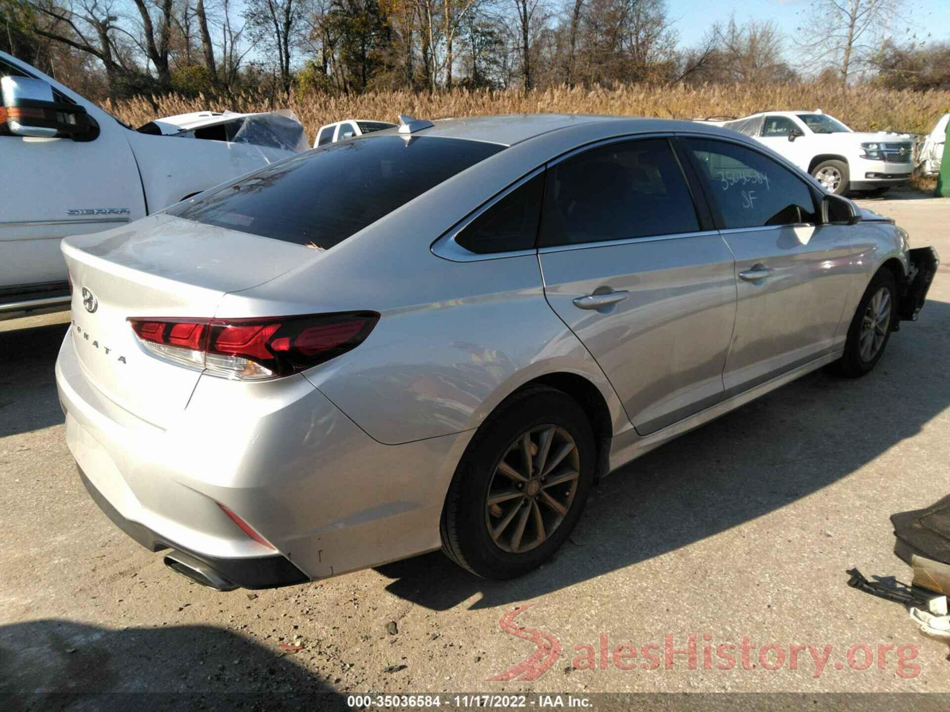 5NPE24AF5JH669590 2018 HYUNDAI SONATA