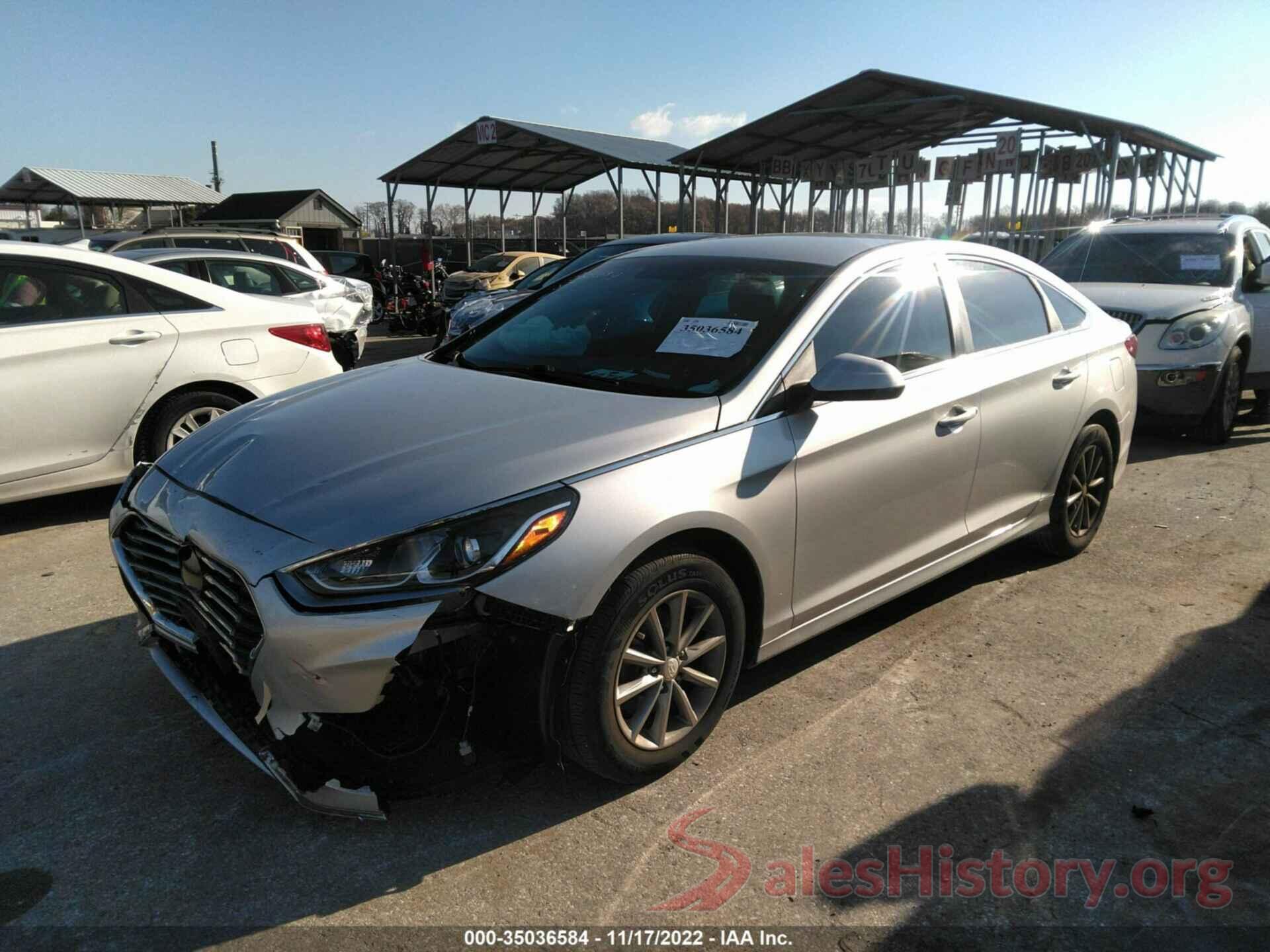 5NPE24AF5JH669590 2018 HYUNDAI SONATA