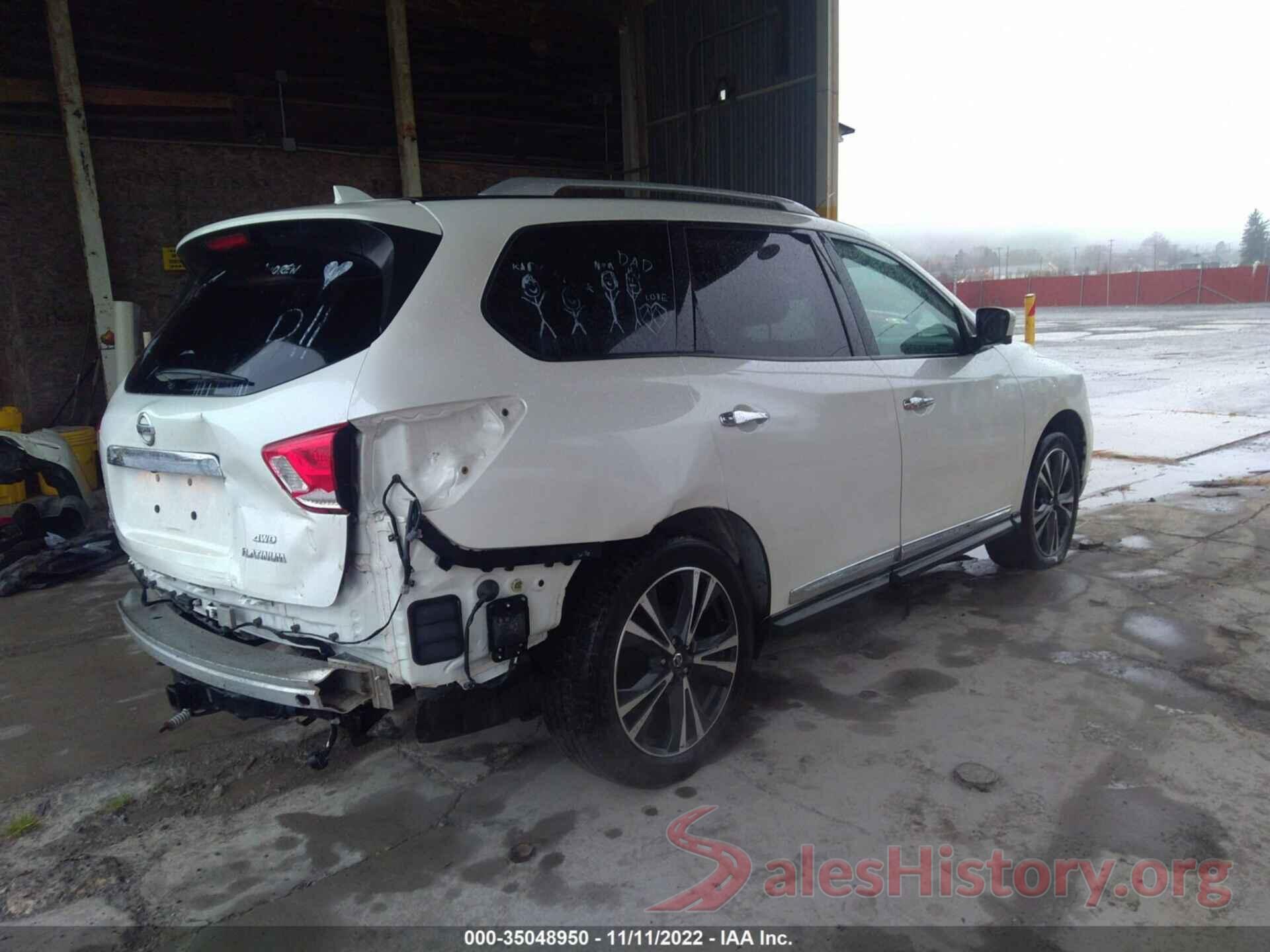 5N1DR2MM0KC607190 2019 NISSAN PATHFINDER