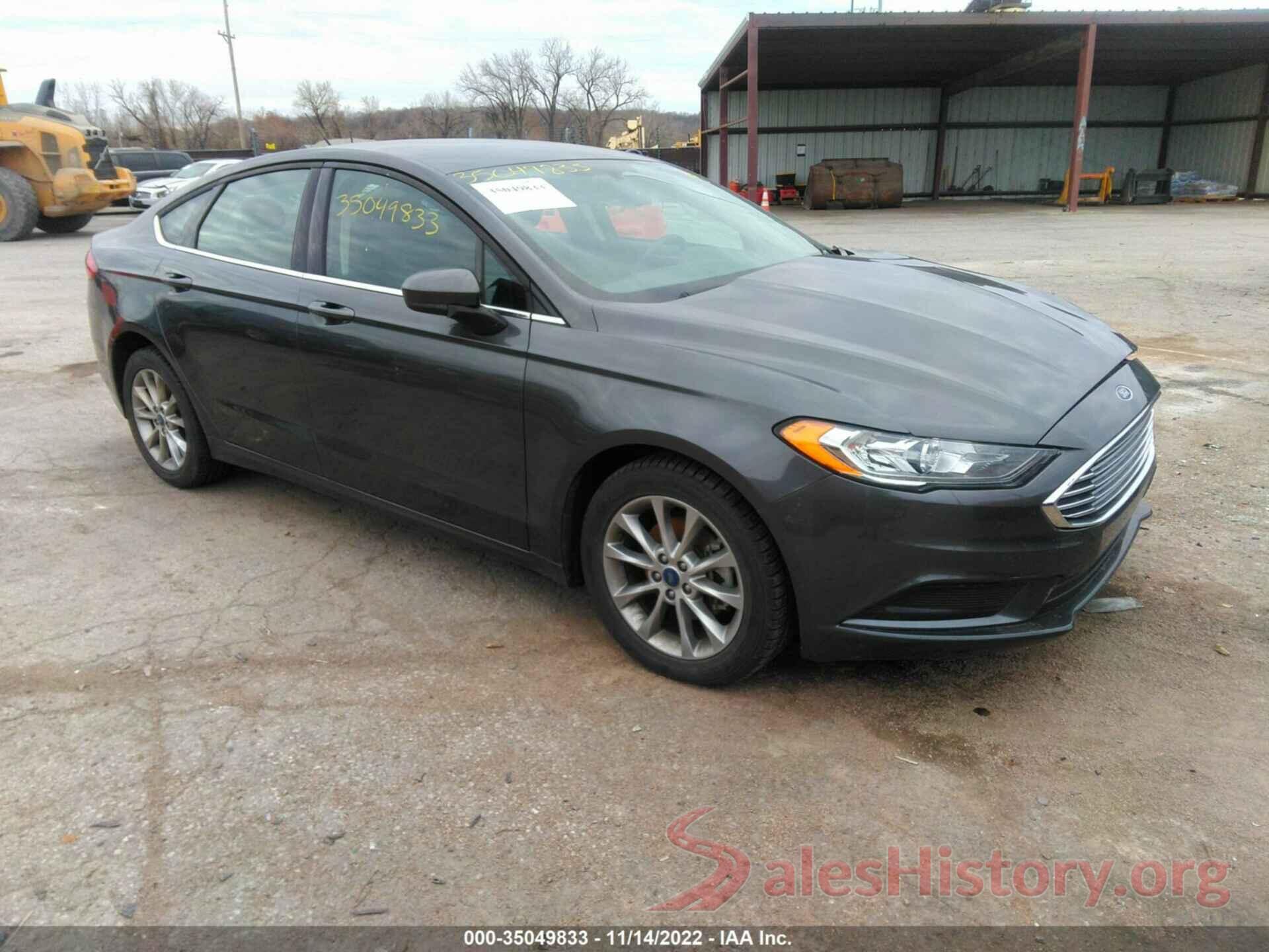 3FA6P0H7XHR392199 2017 FORD FUSION