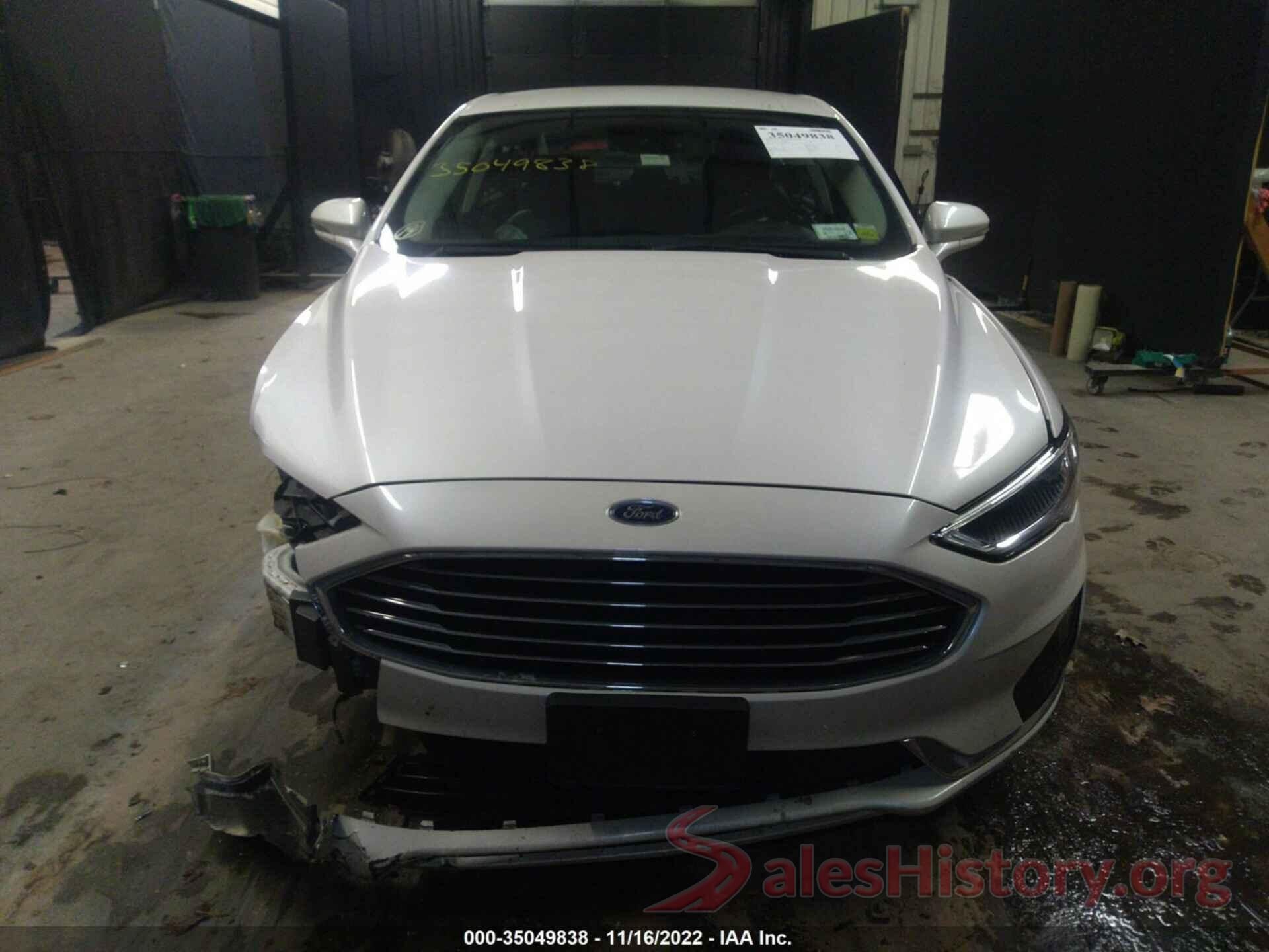 3FA6P0CD7KR285308 2019 FORD FUSION