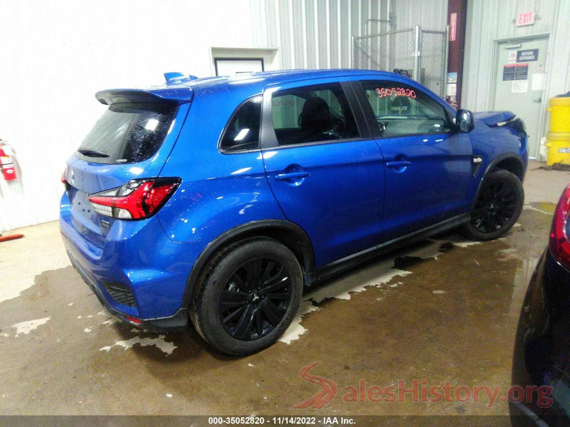 JA4ARUAU5NU008429 2022 MITSUBISHI OUTLANDER SPORT