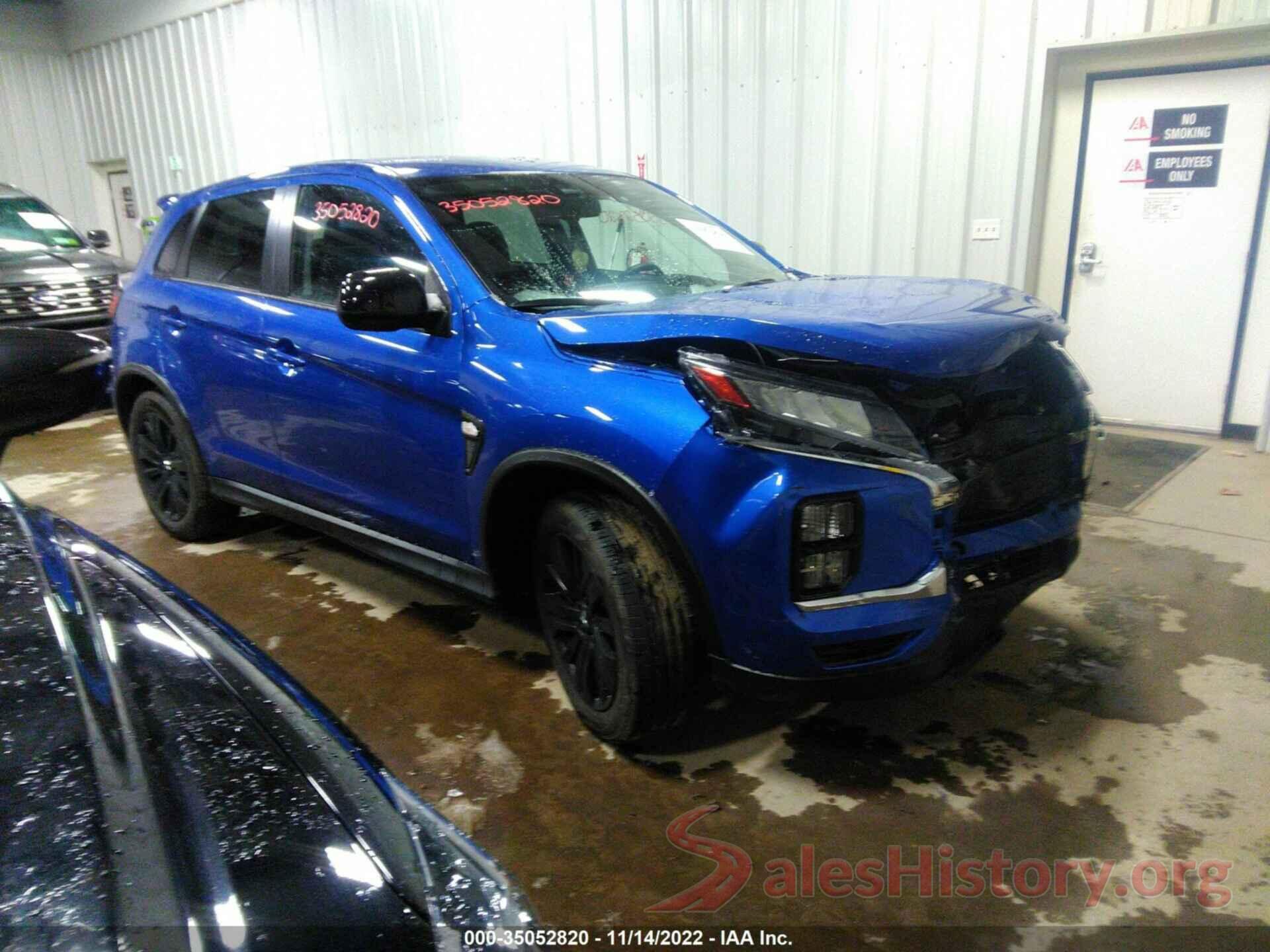 JA4ARUAU5NU008429 2022 MITSUBISHI OUTLANDER SPORT