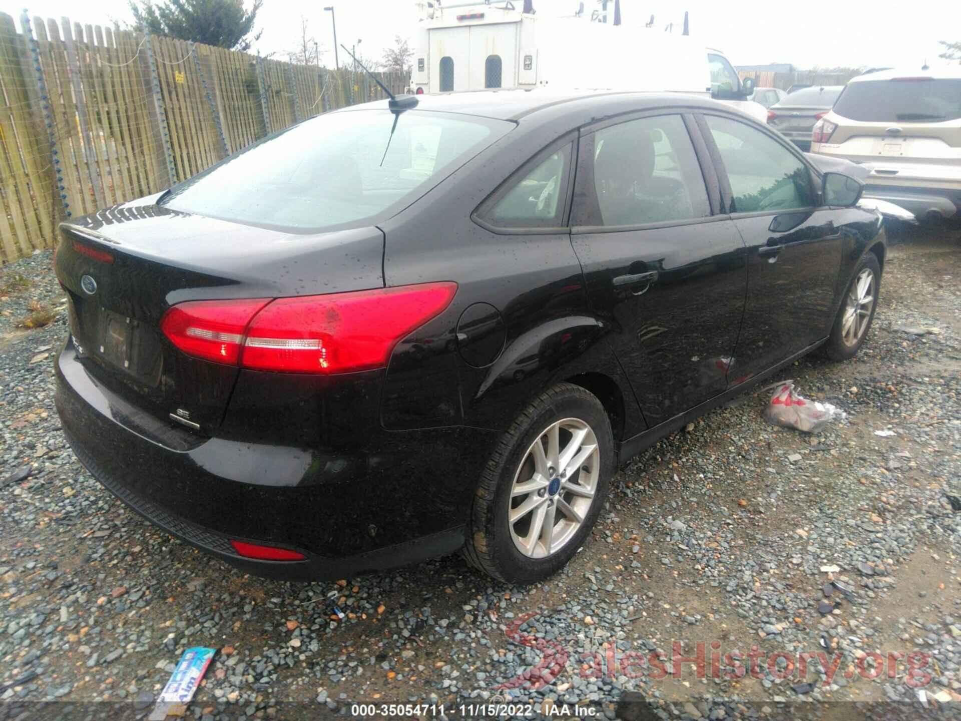 1FADP3F21GL371559 2016 FORD FOCUS