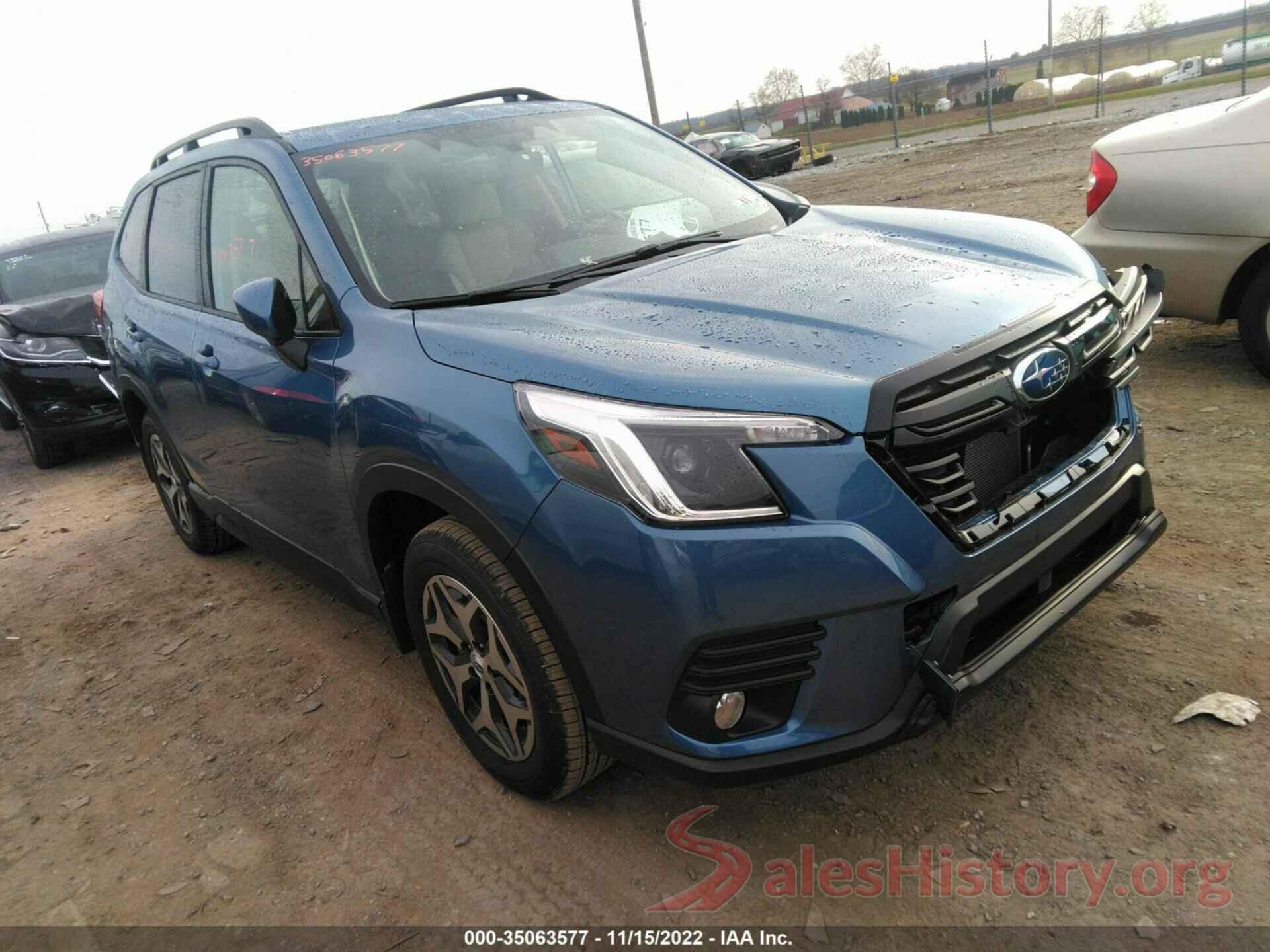 JF2SKAEC4NH510860 2022 SUBARU FORESTER