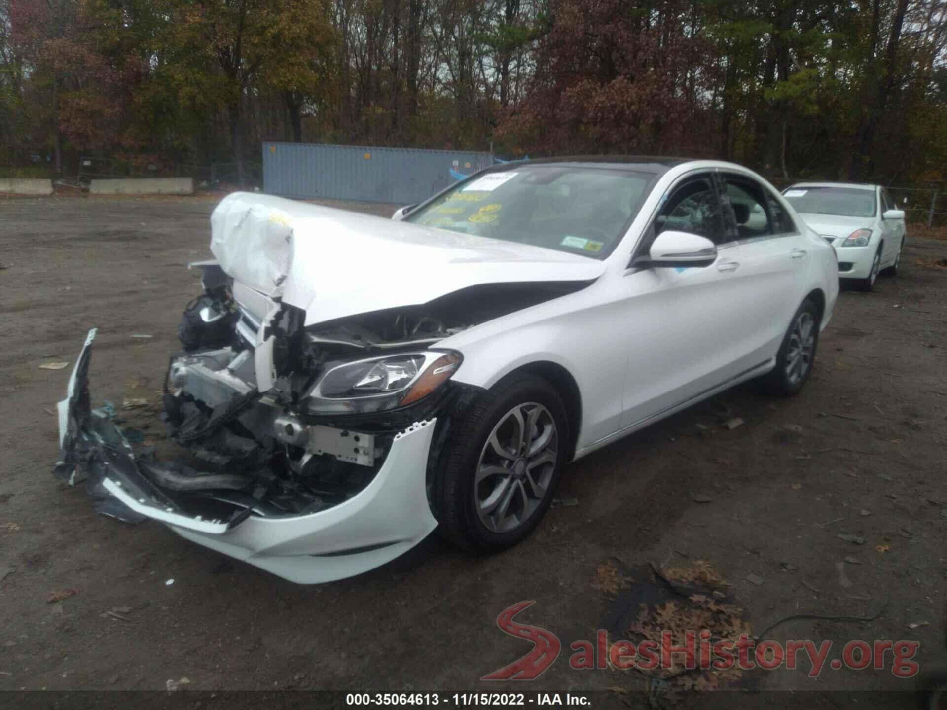 55SWF4KB4HU185809 2017 MERCEDES-BENZ C-CLASS