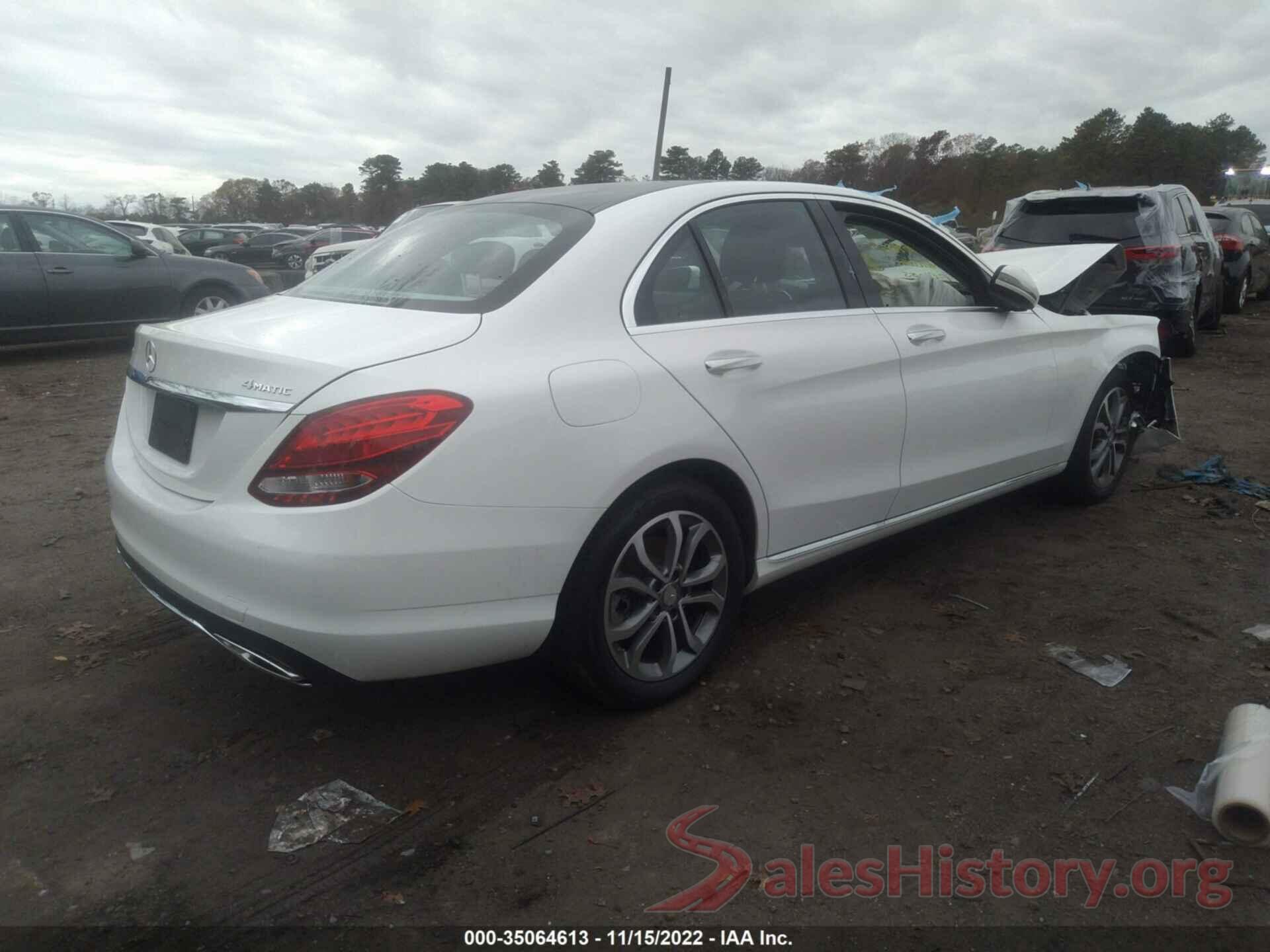 55SWF4KB4HU185809 2017 MERCEDES-BENZ C-CLASS