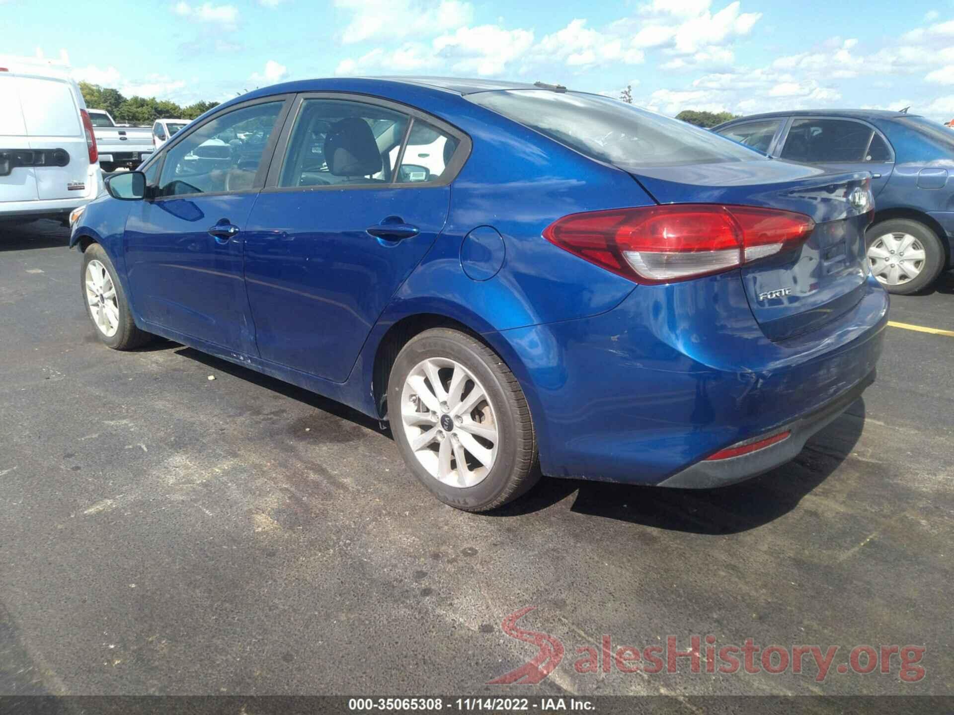 3KPFL4A79HE007830 2017 KIA FORTE