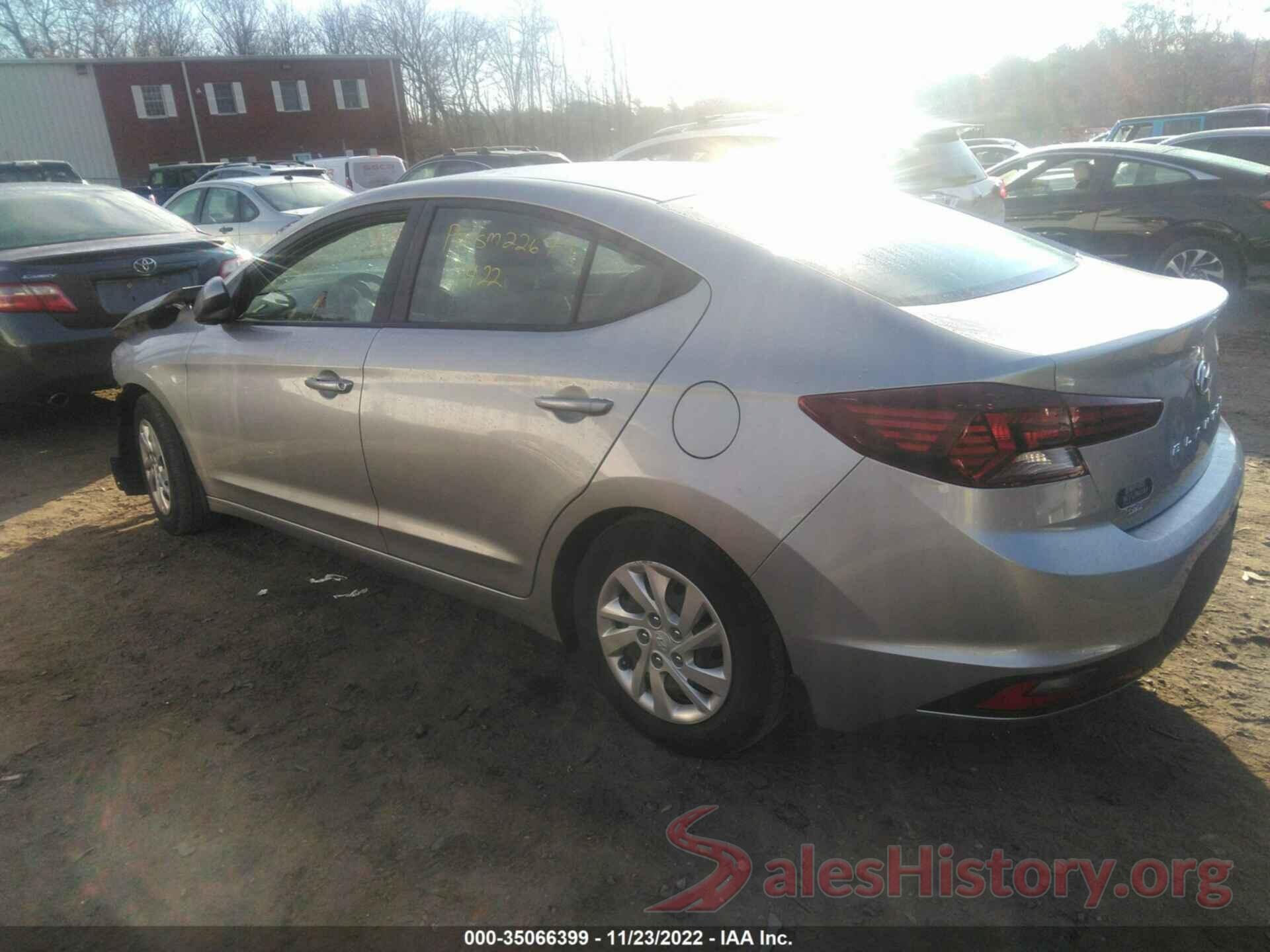 5NPD74LF0LH615157 2020 HYUNDAI ELANTRA