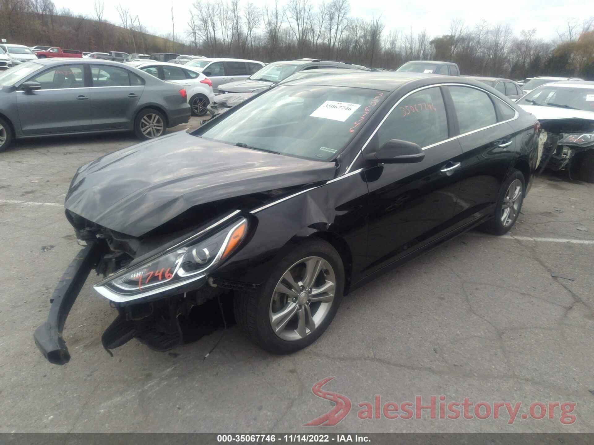 5NPE34AF0JH664052 2018 HYUNDAI SONATA