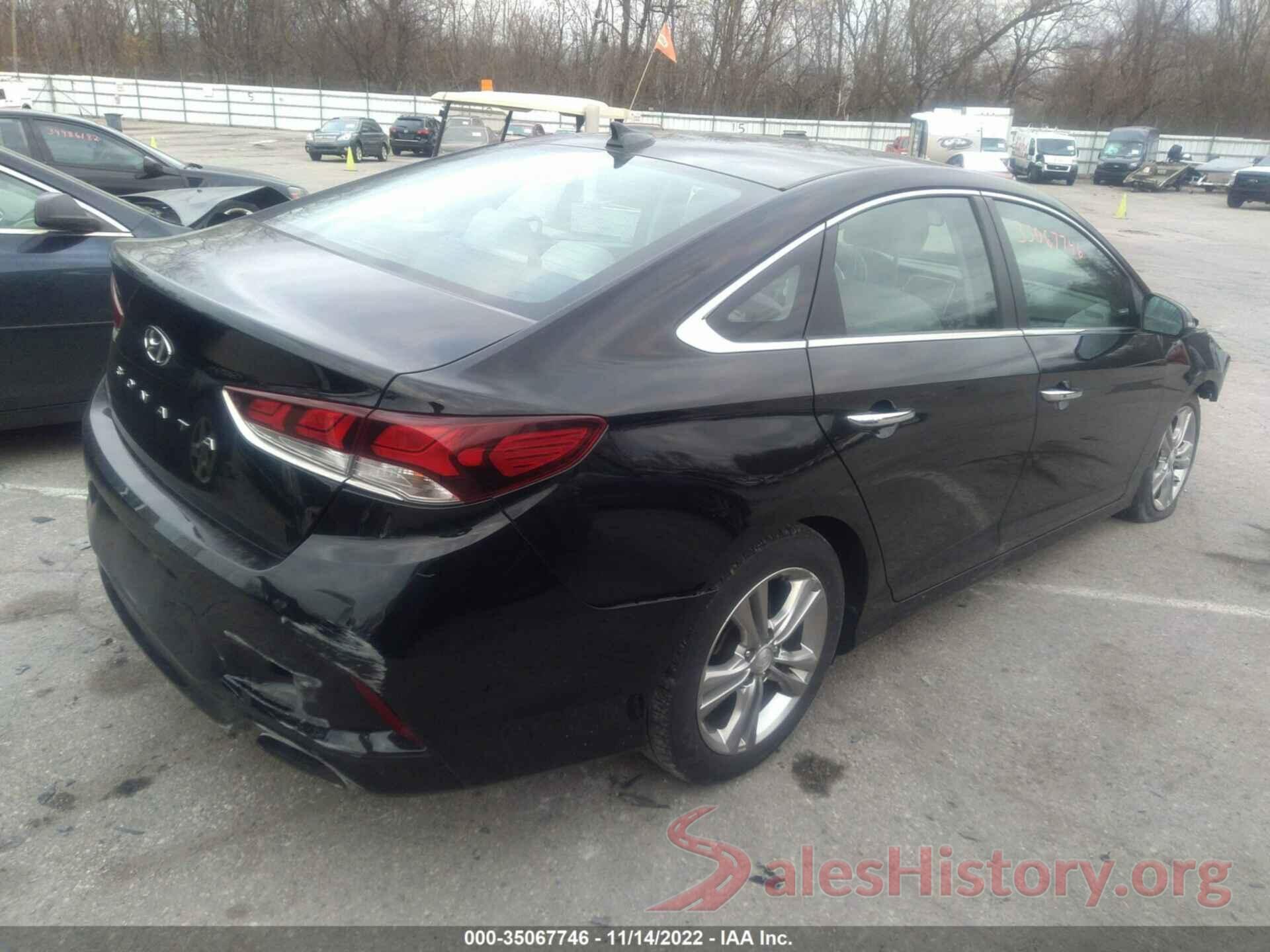 5NPE34AF0JH664052 2018 HYUNDAI SONATA