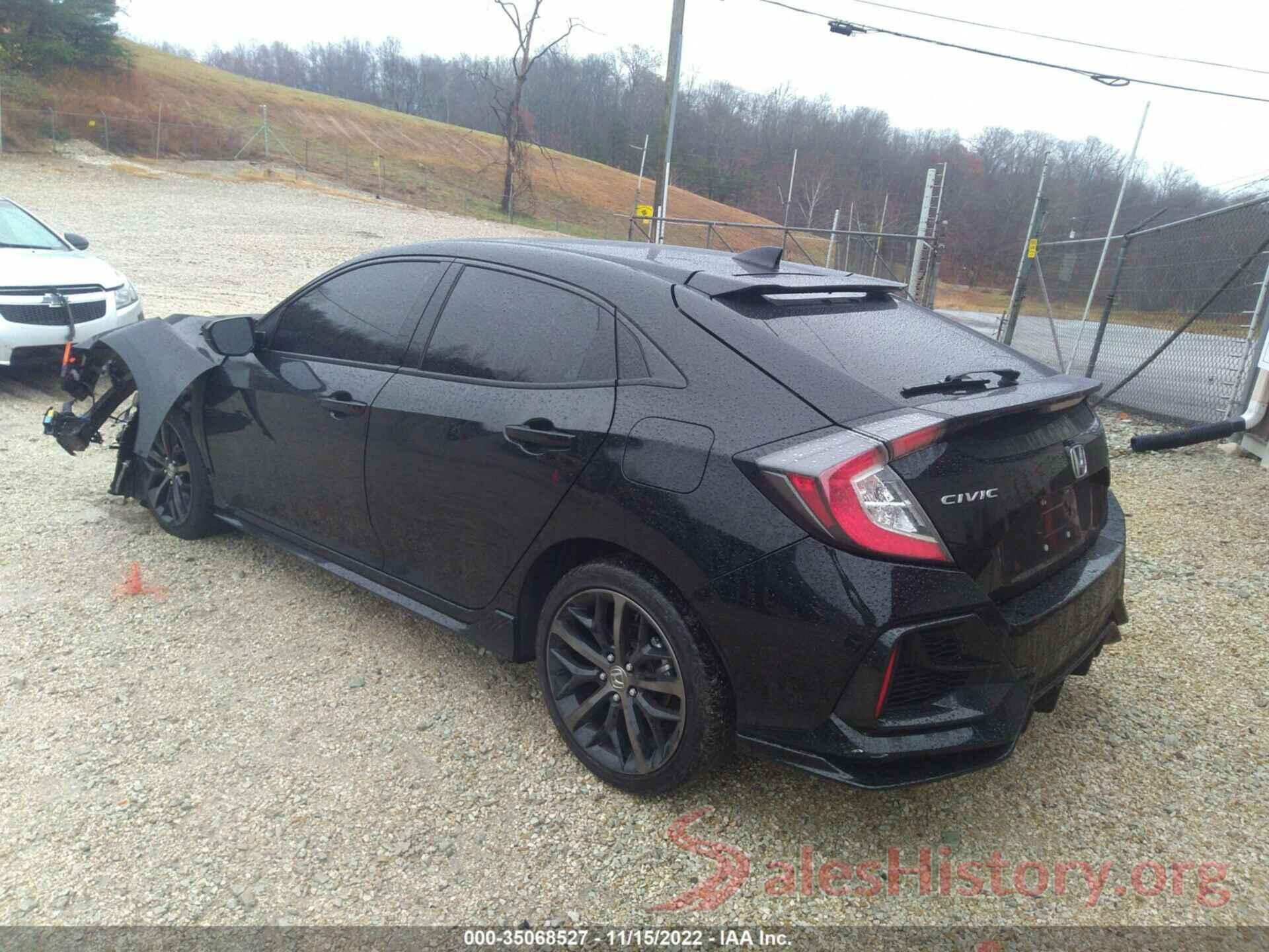 SHHFK7H47MU416217 2021 HONDA CIVIC HATCHBACK