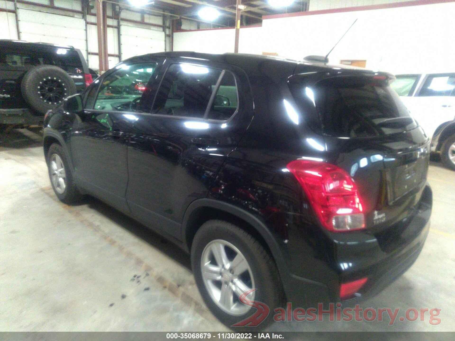 KL7CJKSB7LB091584 2020 CHEVROLET TRAX