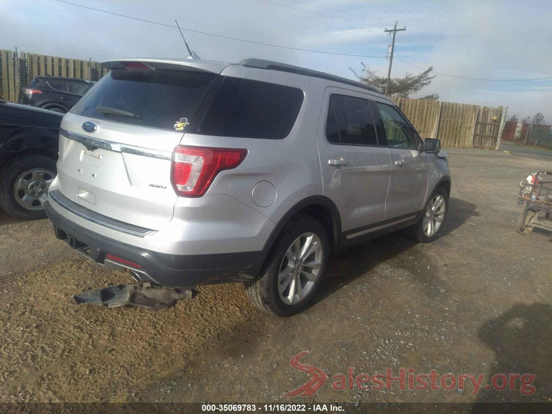 1FM5K8D84JGA53724 2018 FORD EXPLORER