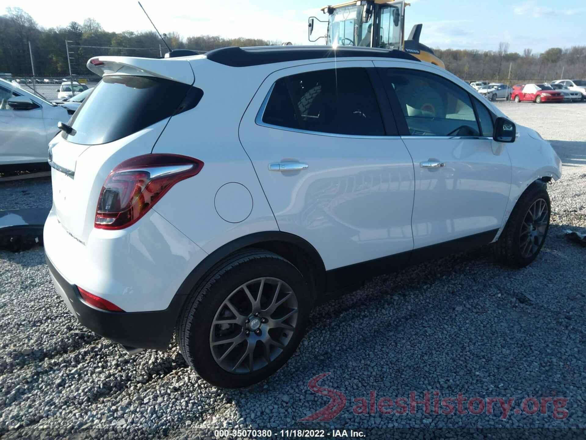 KL4CJ1SBXKB921982 2019 BUICK ENCORE