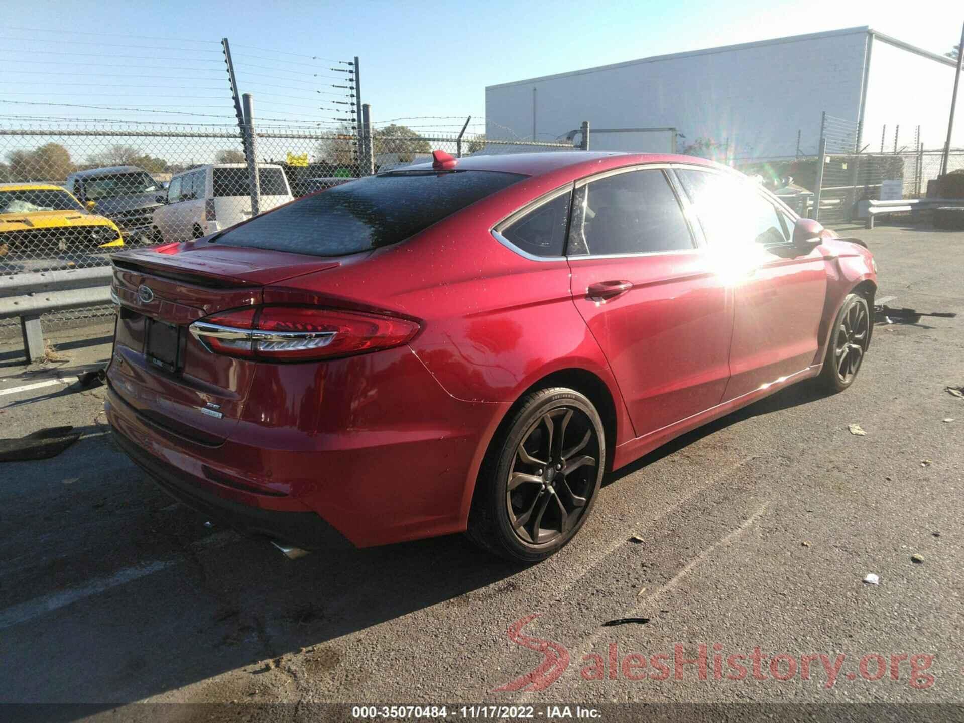 3FA6P0HD8LR221692 2020 FORD FUSION