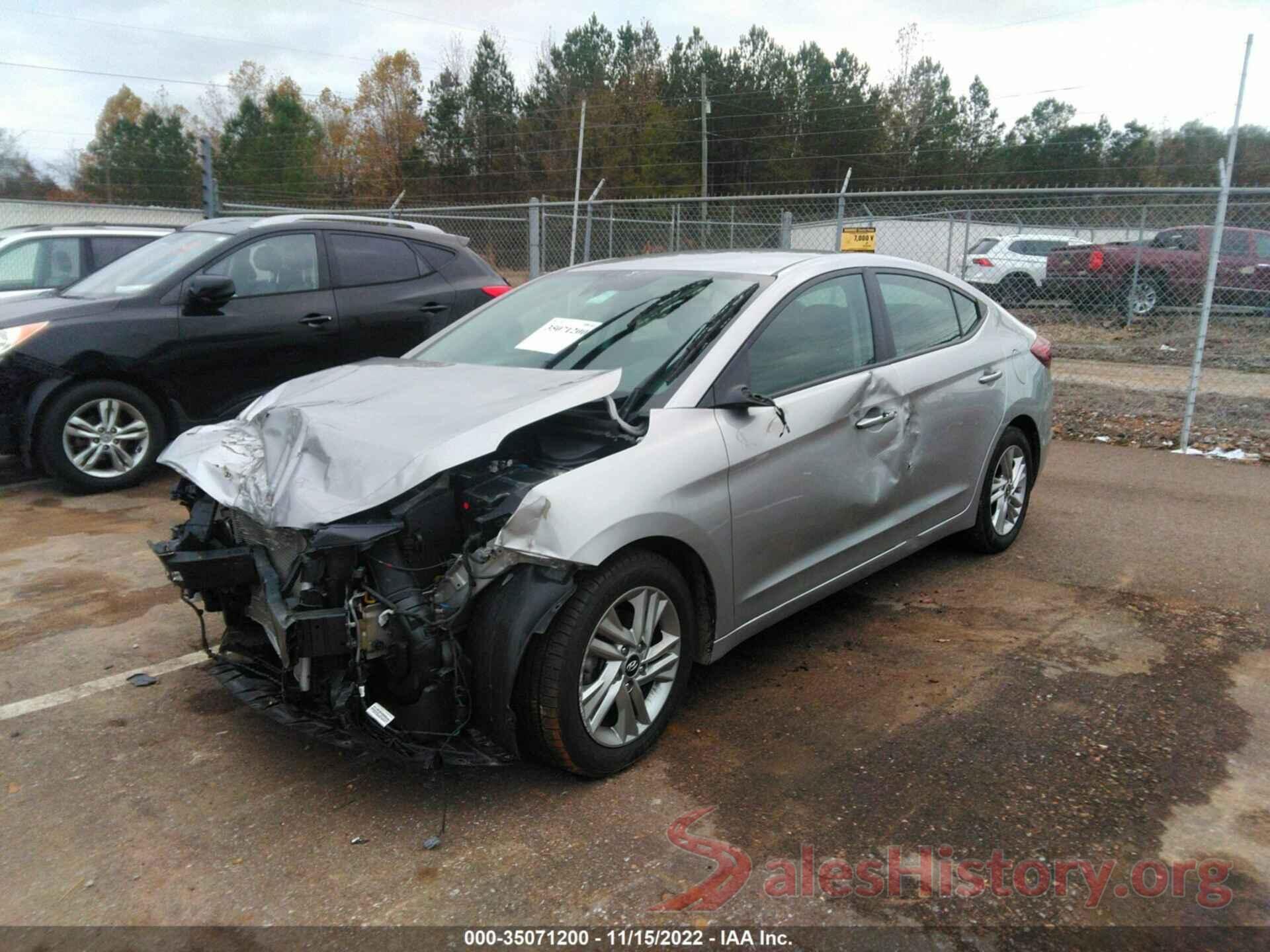 5NPD84LF5LH558936 2020 HYUNDAI ELANTRA