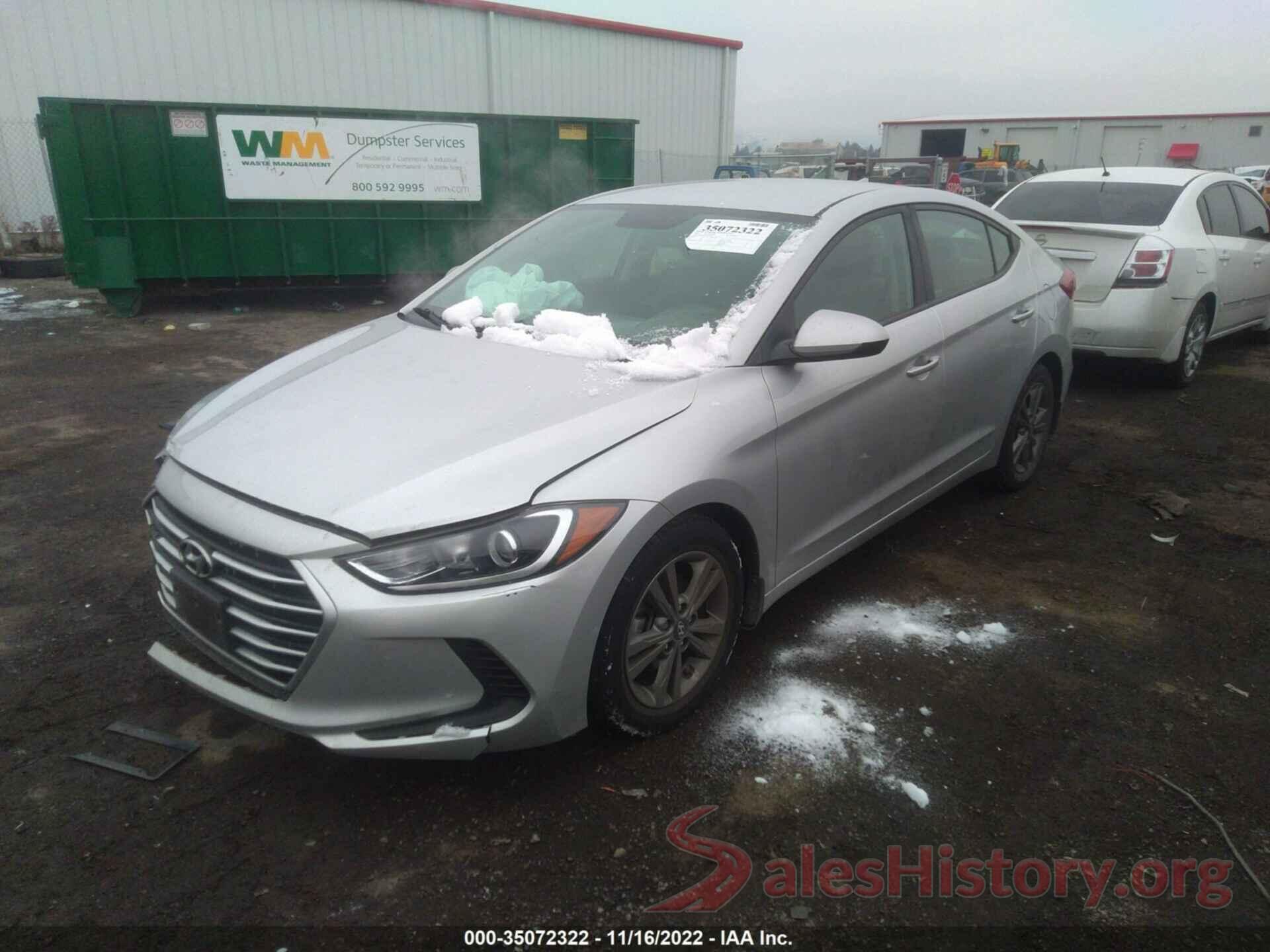 5NPD84LF9JH377559 2018 HYUNDAI ELANTRA