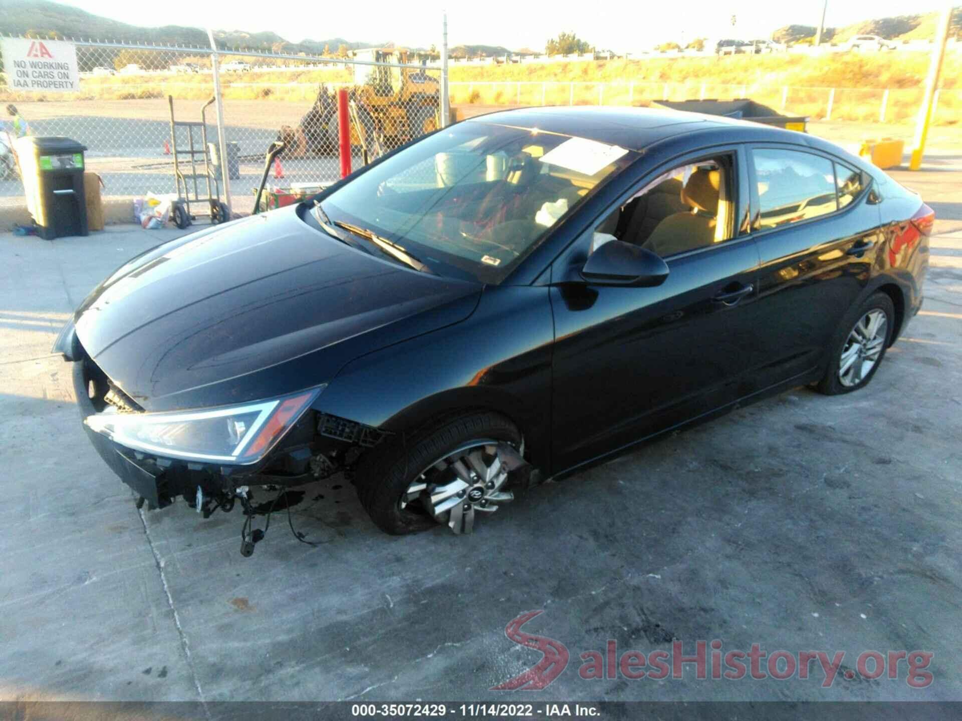 5NPD84LF1LH611924 2020 HYUNDAI ELANTRA