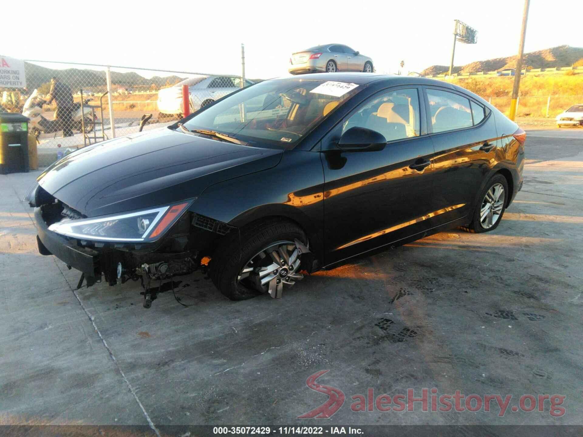 5NPD84LF1LH611924 2020 HYUNDAI ELANTRA