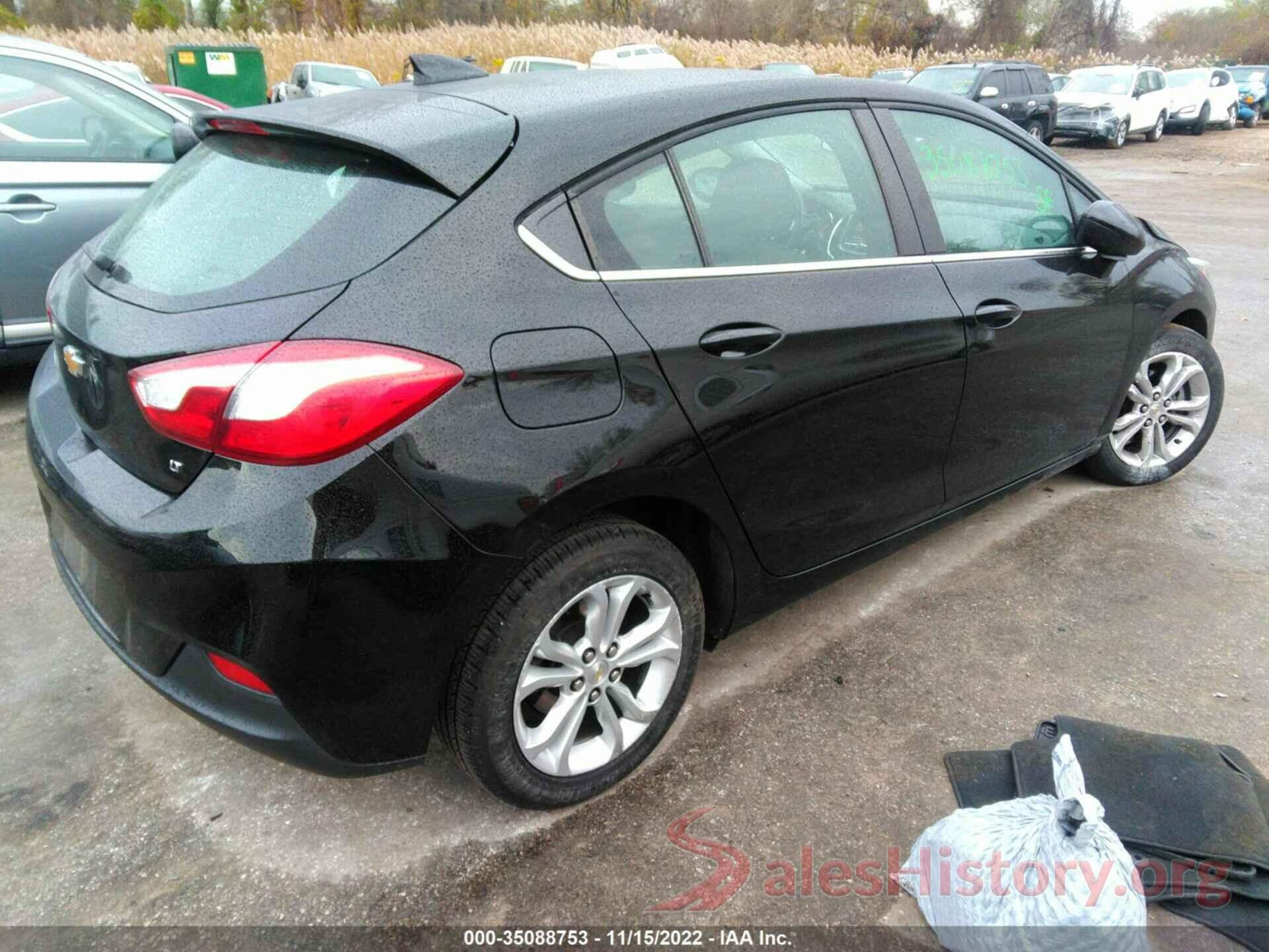 3G1BE6SM8KS577568 2019 CHEVROLET CRUZE