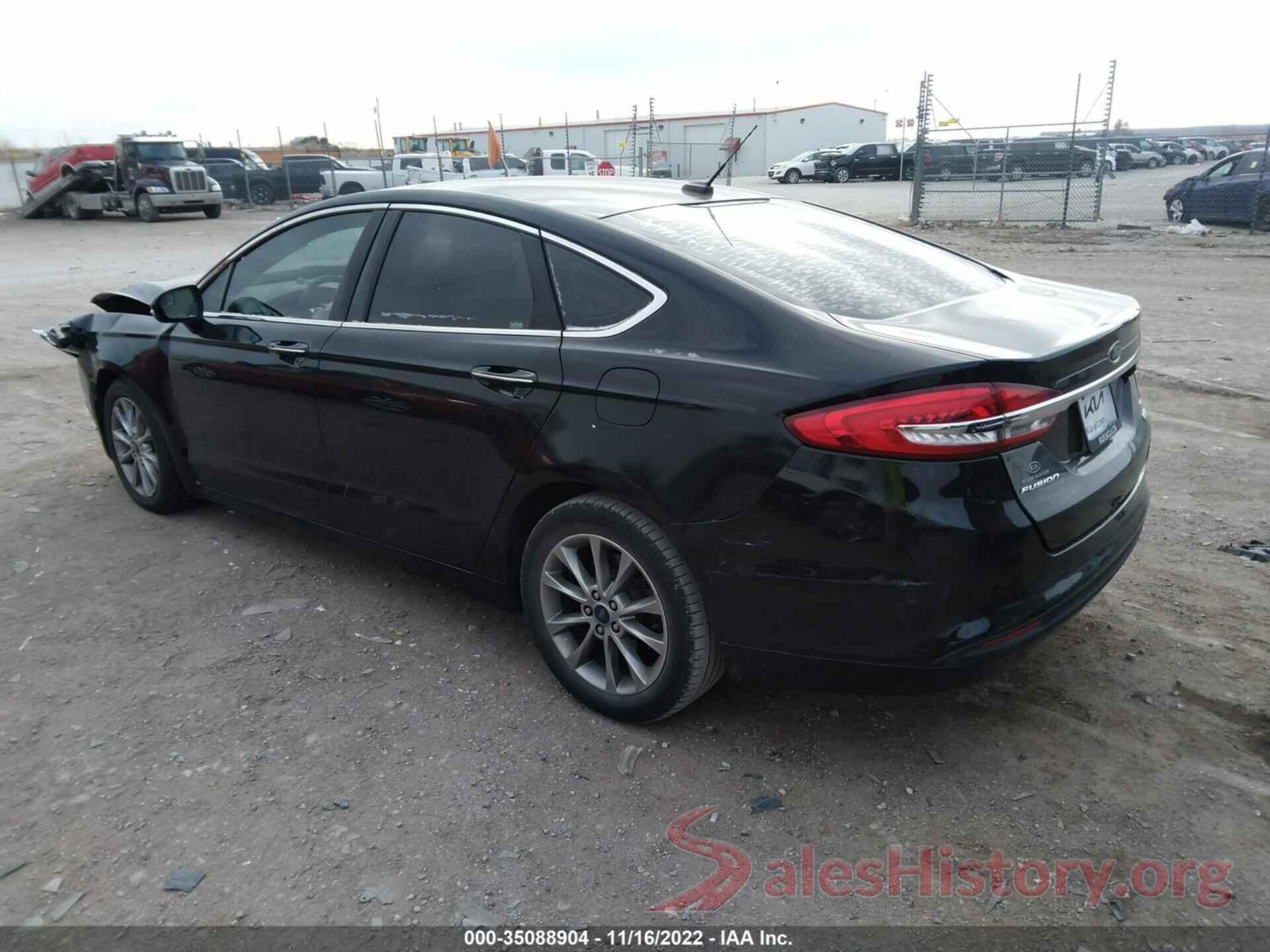 3FA6P0HD5HR405446 2017 FORD FUSION