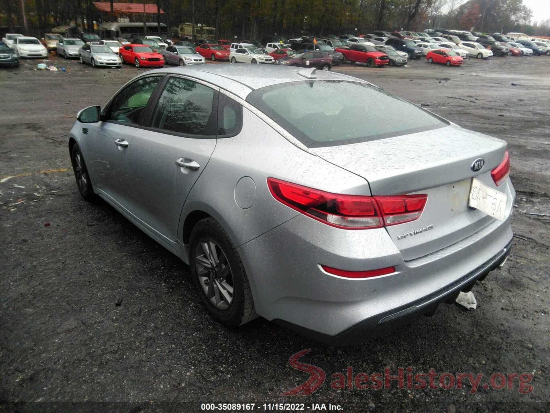 5XXGT4L33LG444642 2020 KIA OPTIMA