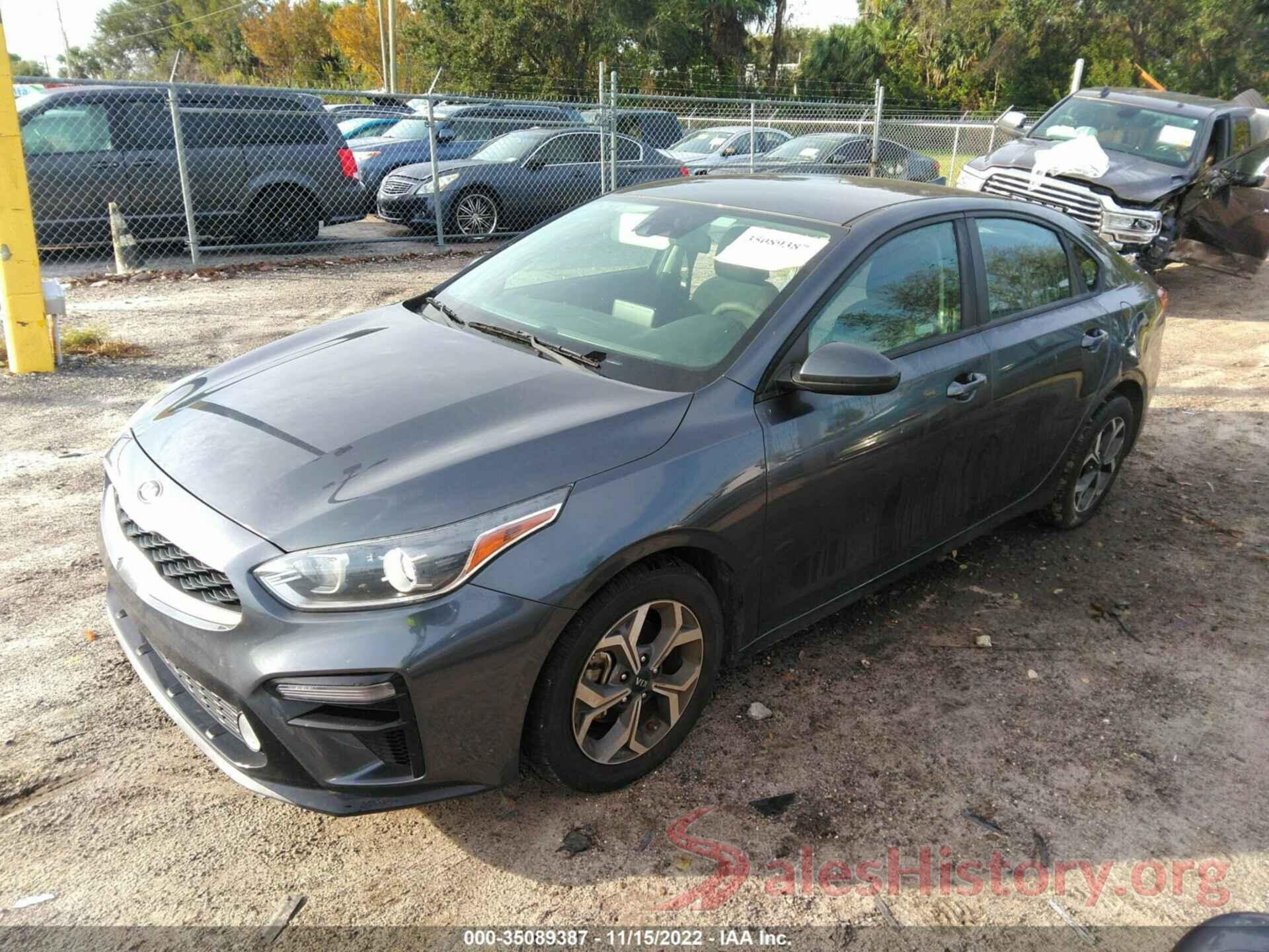 3KPF24AD7KE067458 2019 KIA FORTE