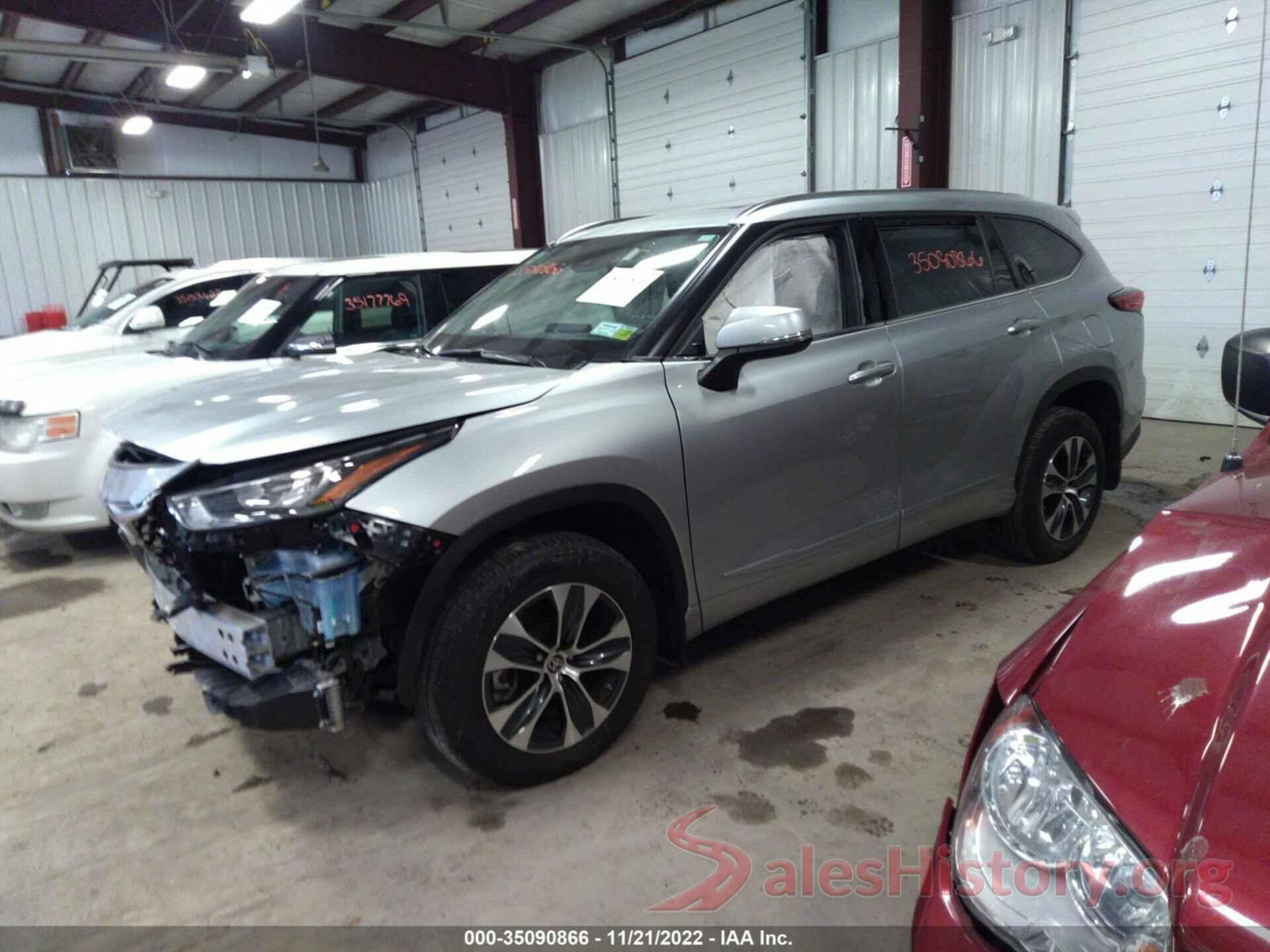 5TDGZRBH1LS034977 2020 TOYOTA HIGHLANDER