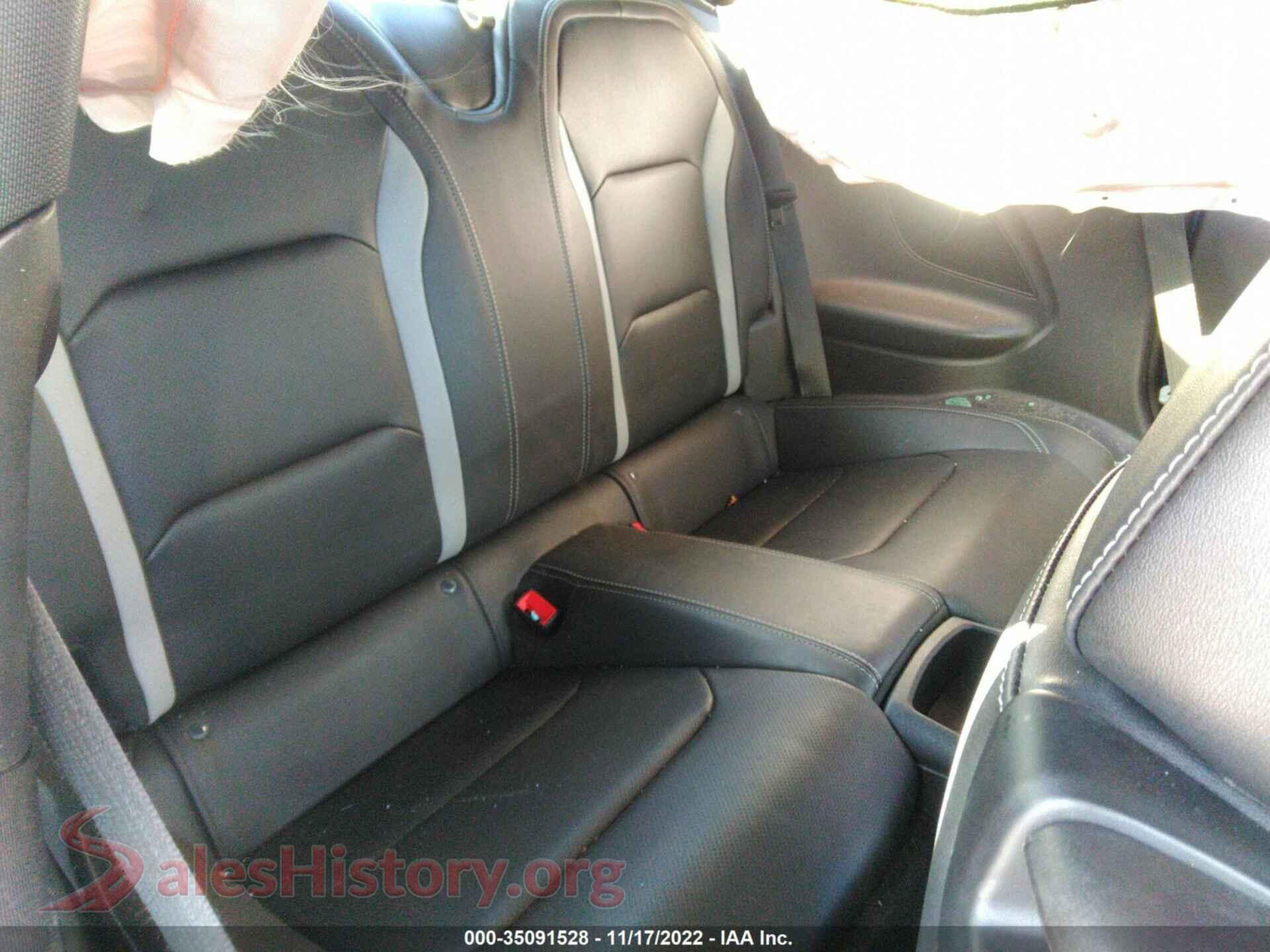 2017 CHEVROLET CAMARO VIN 1G1FD1RS3H0194570, front passenger side