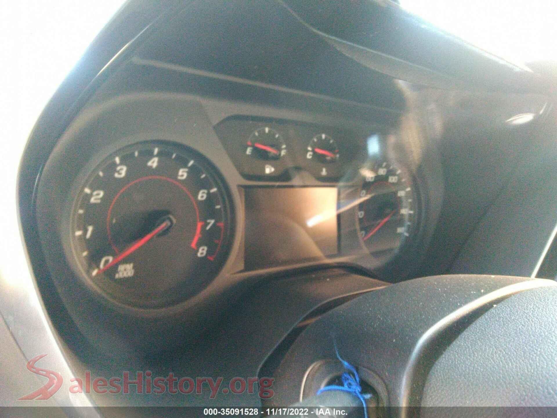 2017 CHEVROLET CAMARO VIN 1G1FD1RS3H0194570, passenger side view