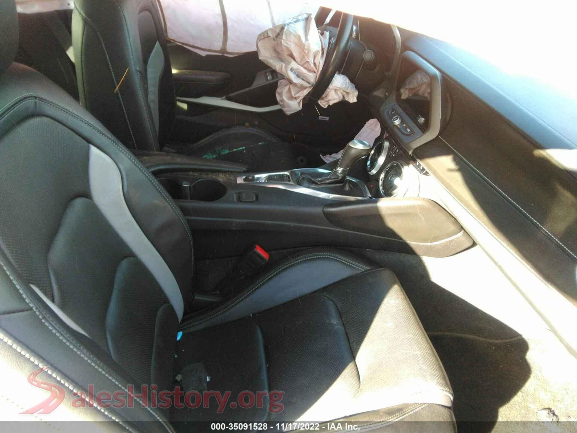 2017 CHEVROLET CAMARO VIN 1G1FD1RS3H0194570, rear view