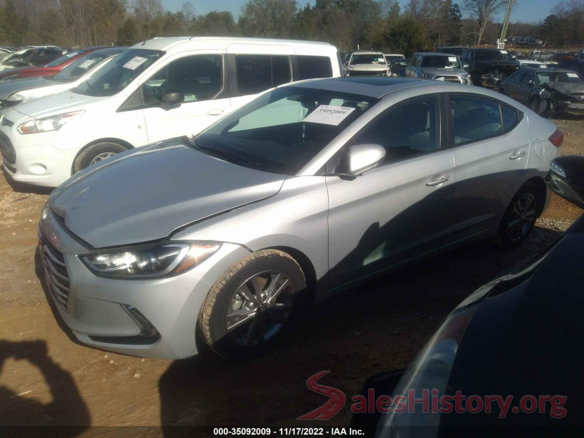 KMHD84LFXJU499736 2018 HYUNDAI ELANTRA