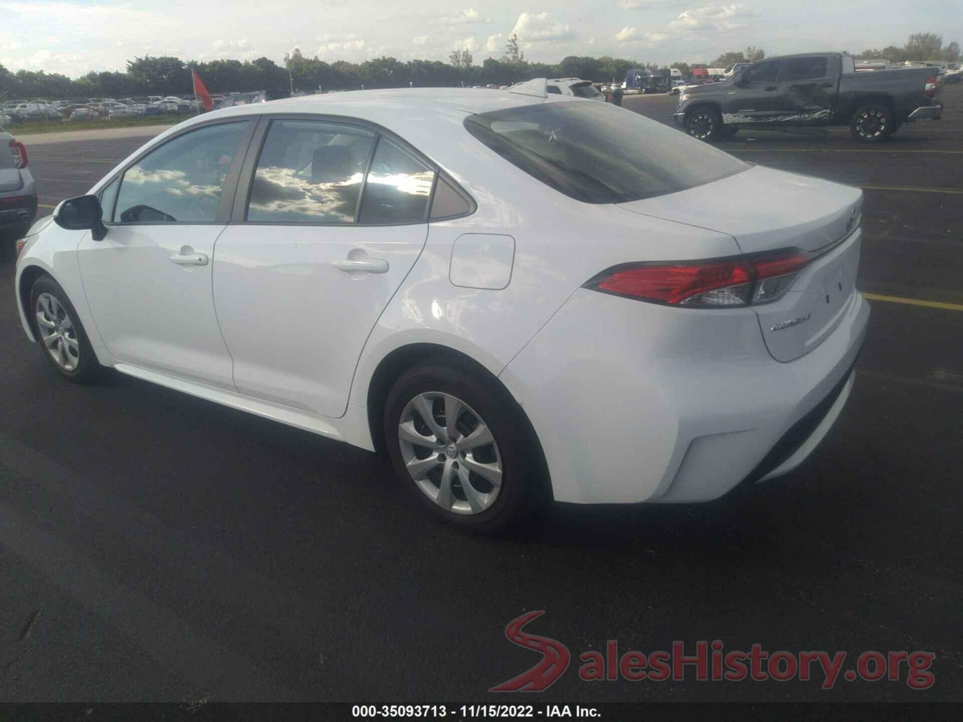 5YFEPMAE4MP166858 2021 TOYOTA COROLLA