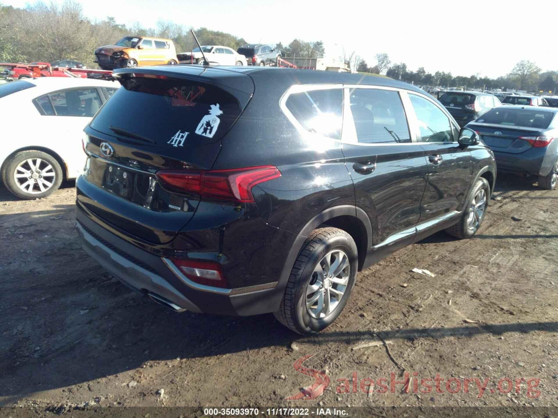 5NMS2CAD2KH018556 2019 HYUNDAI SANTA FE