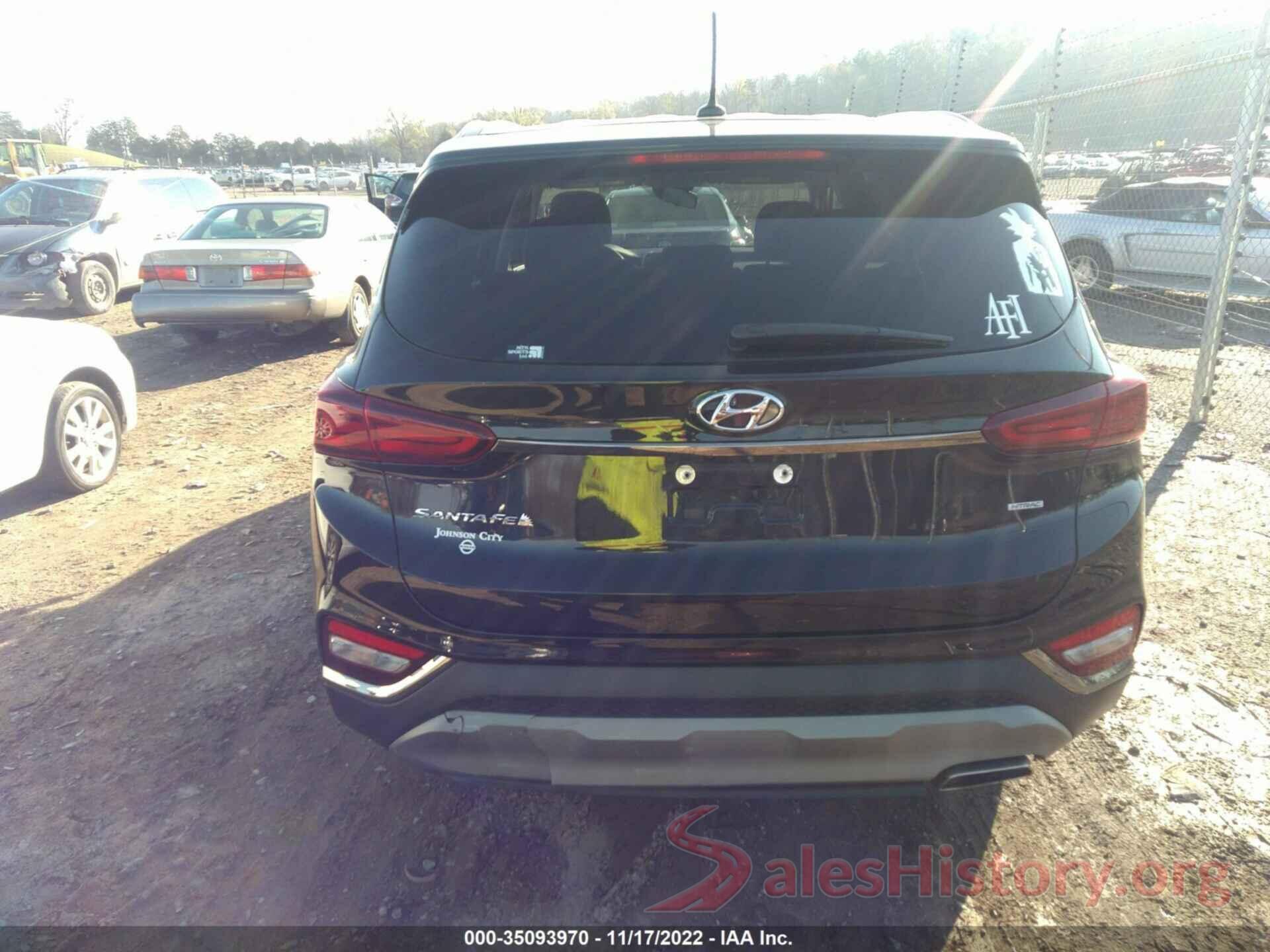 5NMS2CAD2KH018556 2019 HYUNDAI SANTA FE