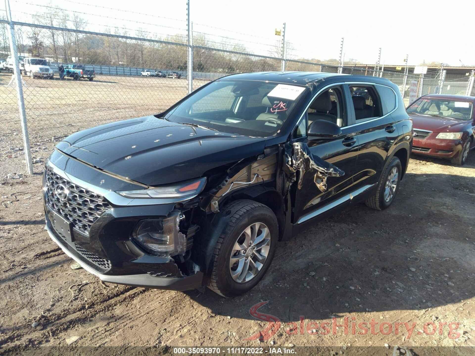 5NMS2CAD2KH018556 2019 HYUNDAI SANTA FE