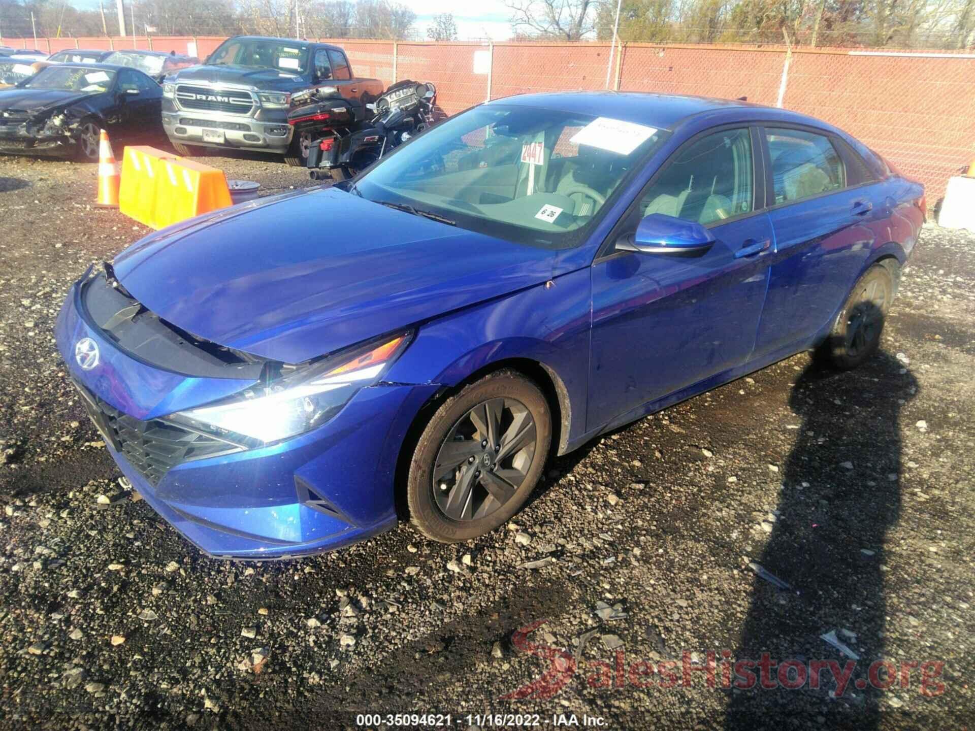 5NPLS4AG4MH037944 2021 HYUNDAI ELANTRA