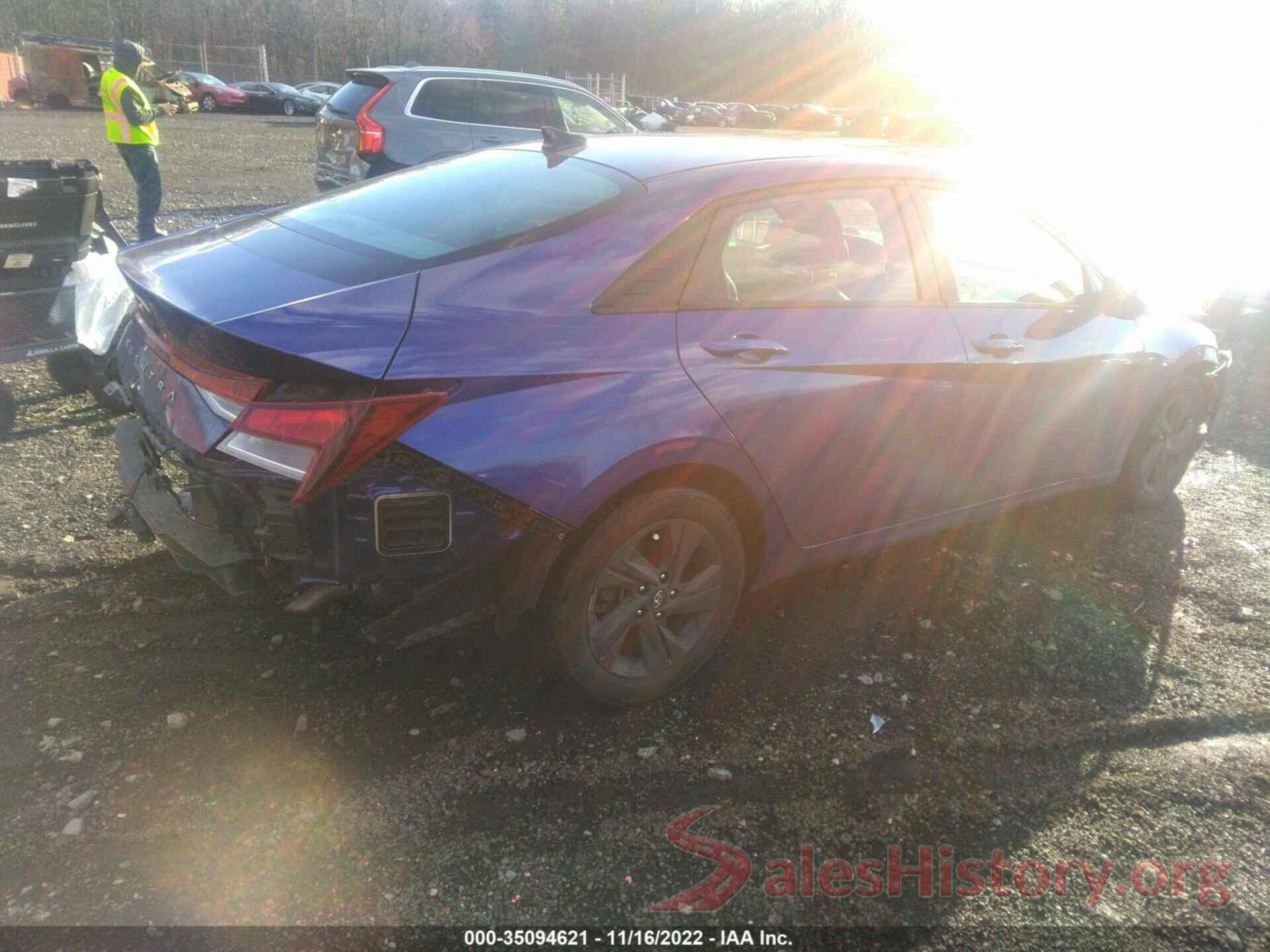 5NPLS4AG4MH037944 2021 HYUNDAI ELANTRA