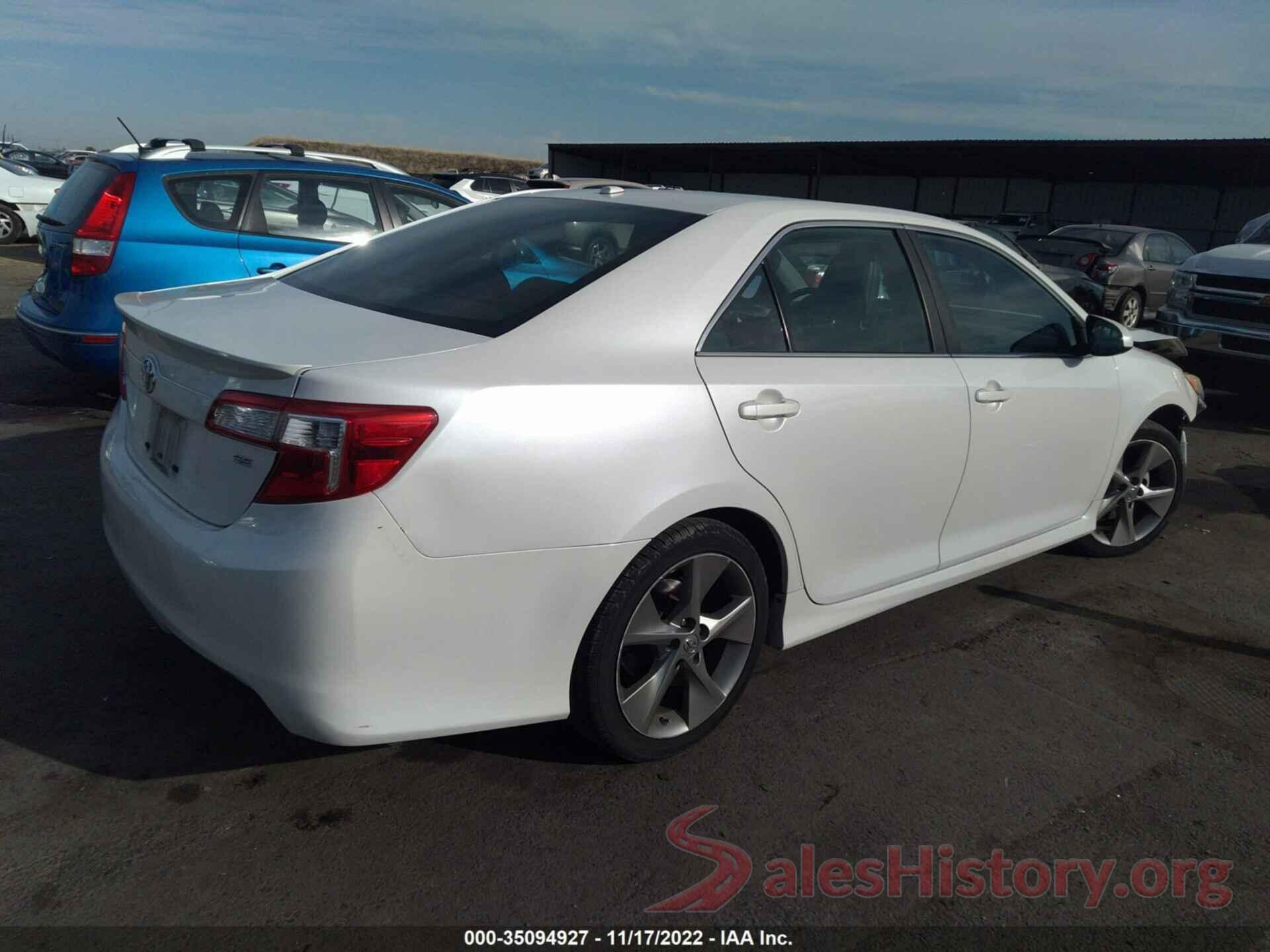 4T1BF1FK2CU622193 2012 TOYOTA CAMRY