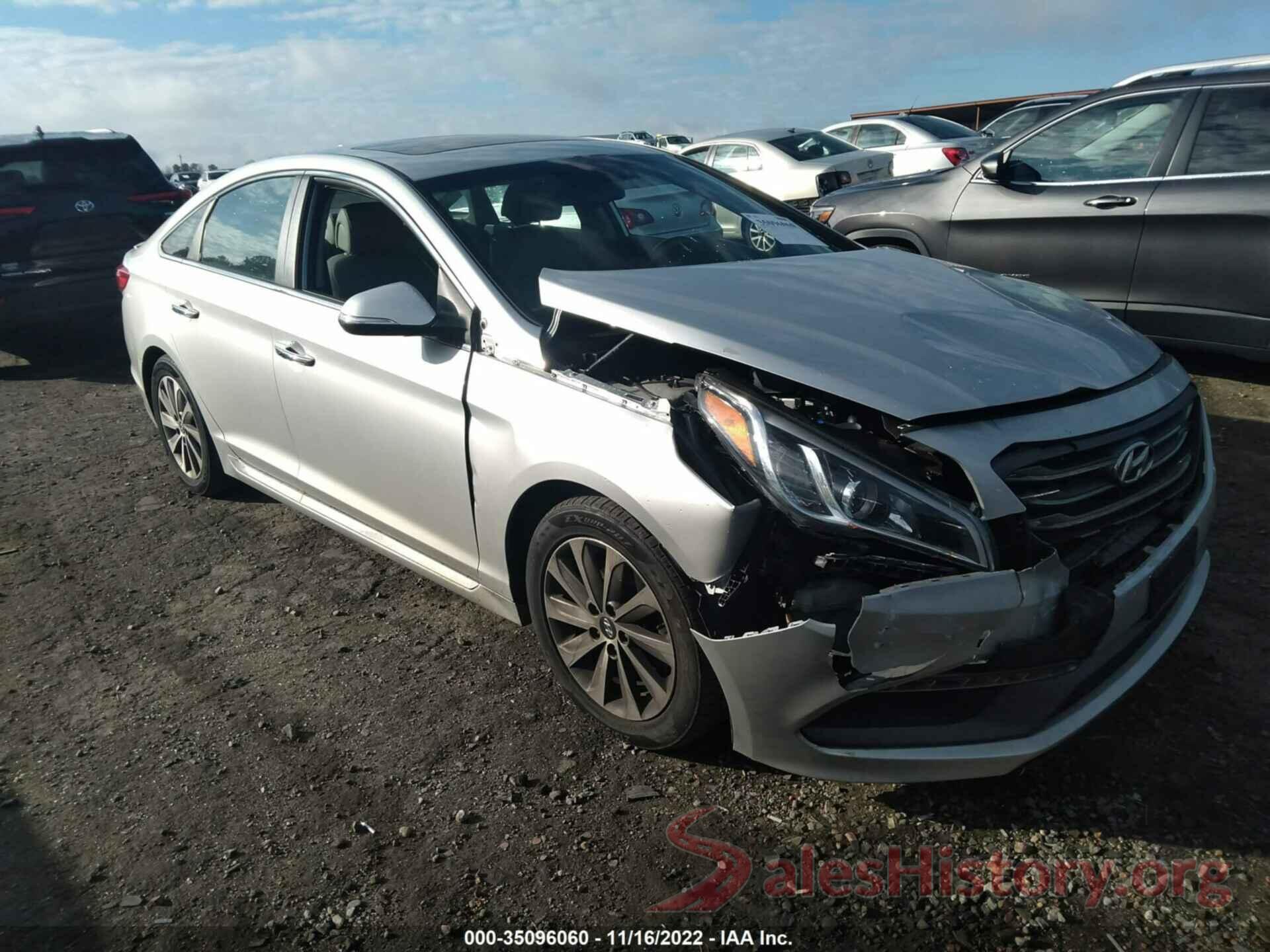 5NPE34AF4HH527769 2017 HYUNDAI SONATA