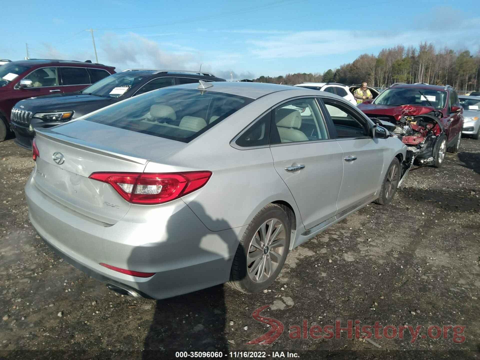 5NPE34AF4HH527769 2017 HYUNDAI SONATA