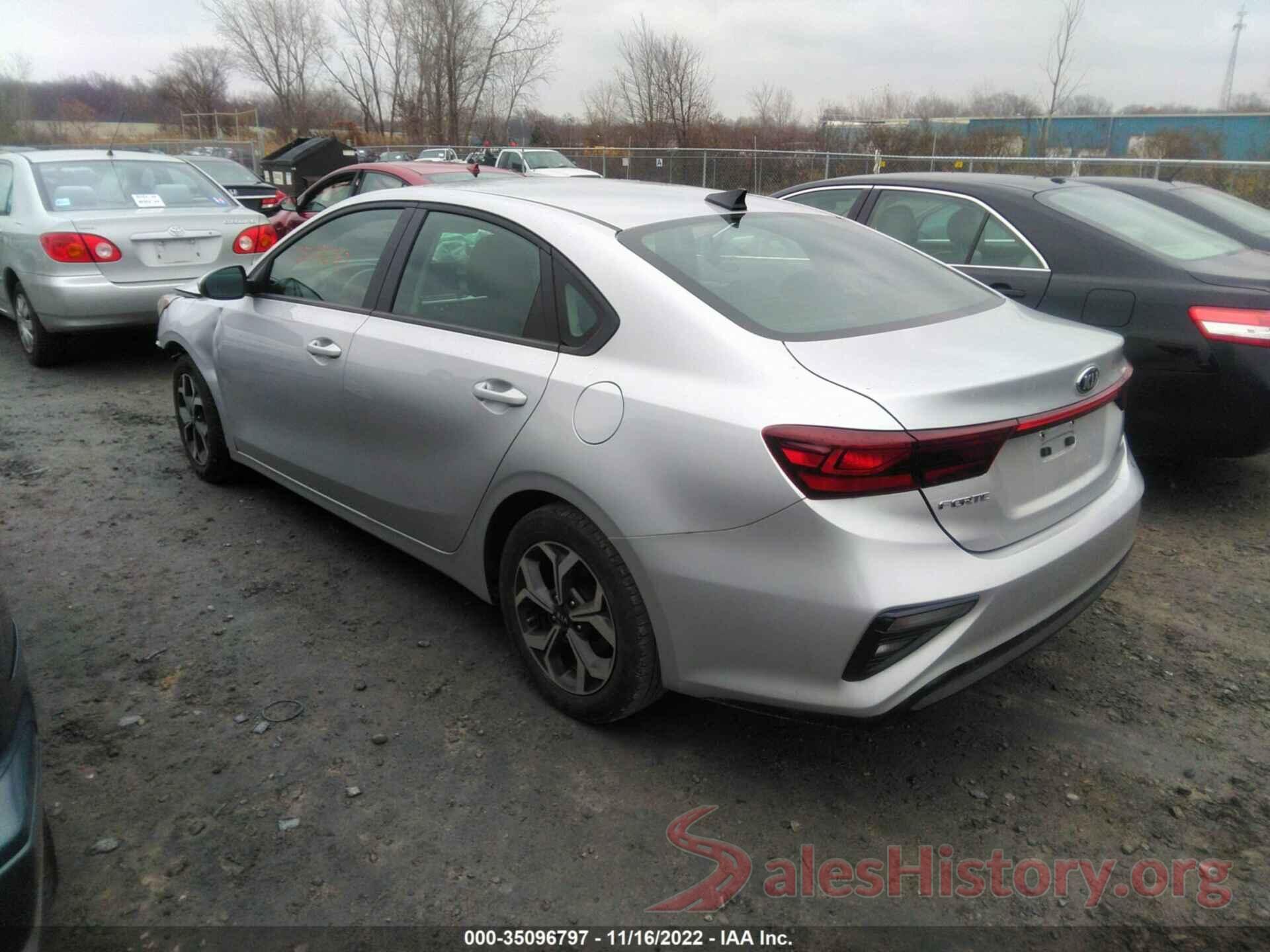 3KPF24AD5LE191911 2020 KIA FORTE