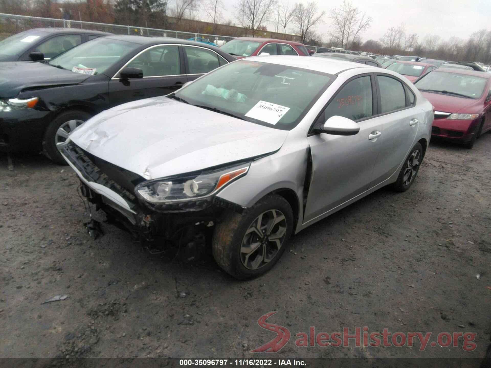 3KPF24AD5LE191911 2020 KIA FORTE